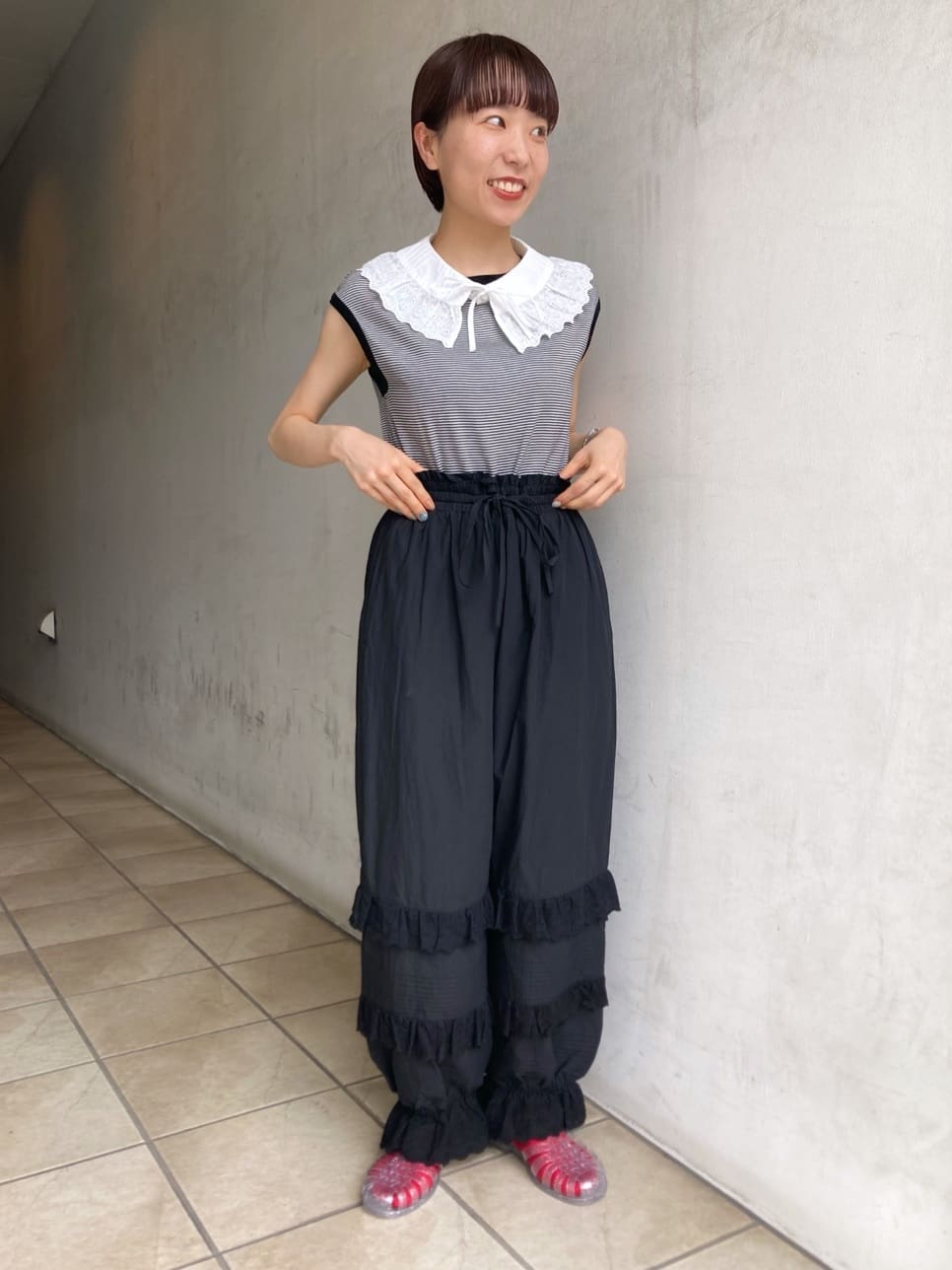 Dot and Stripes CHILD WOMAN 名古屋栄路面 身長:150cm 2022.06.18 Dot and Stripes CHILD WOMAN 名古屋栄路面 身長:150cm 2022.06.18