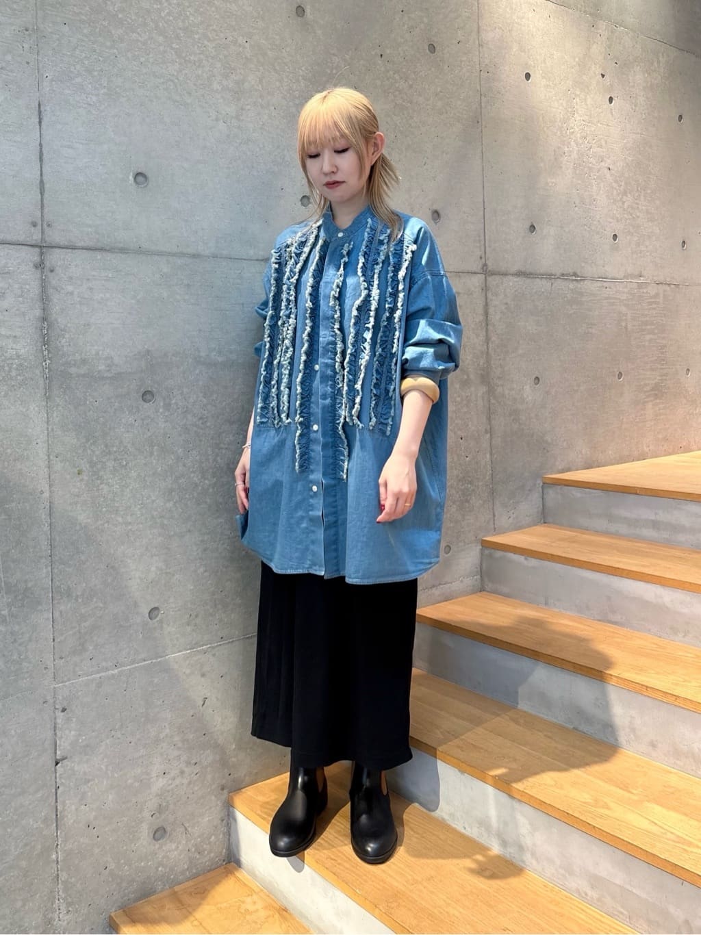 【未使用】Dot and Stripes/アンビデックス　Aラインコート AMBIDEX Store AMB100貨 アンビデックス オフィシャル ストア