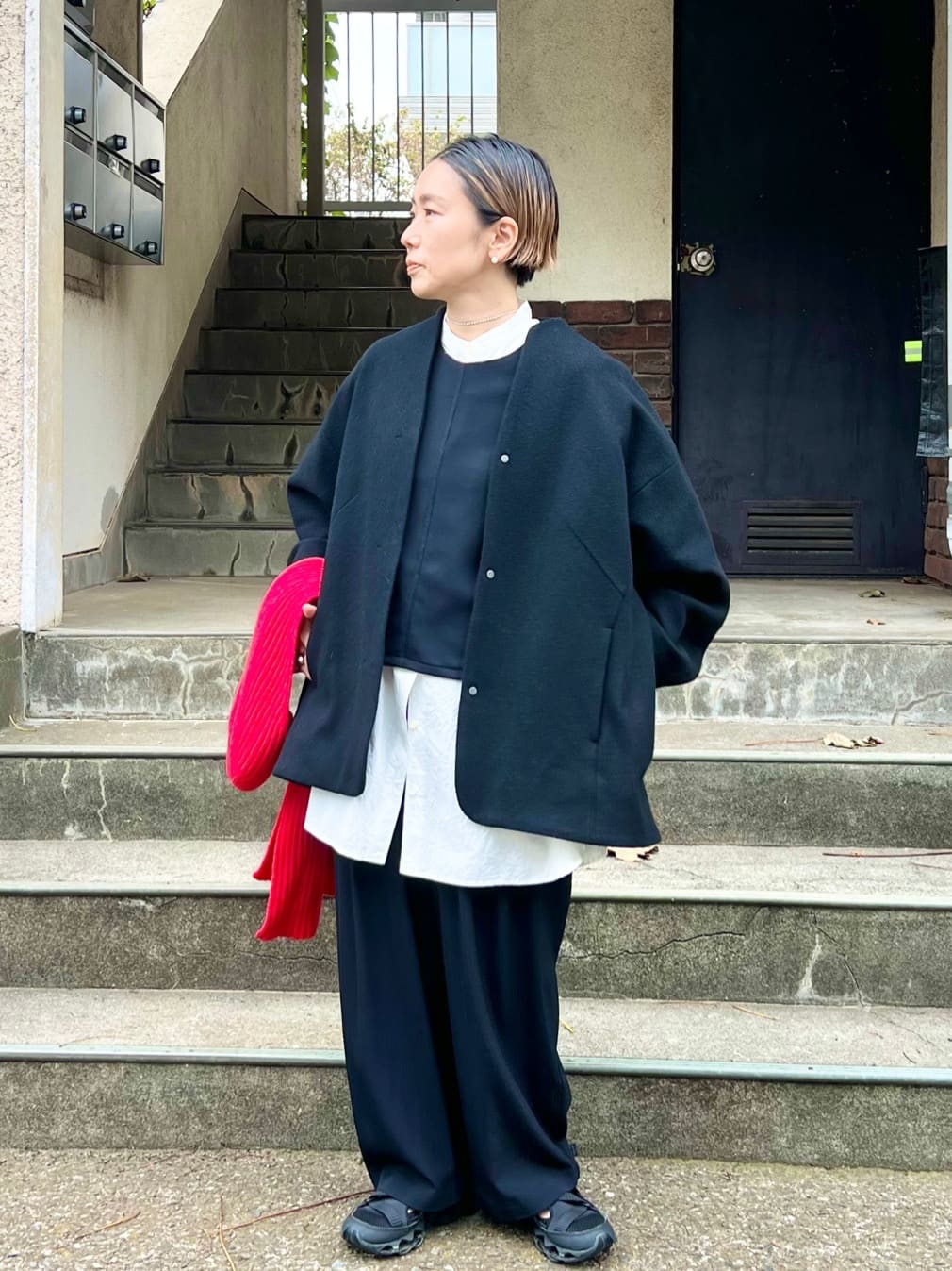 トップス aimax トップス aimax UV アシメタックデザイントップス【洗濯機洗い可