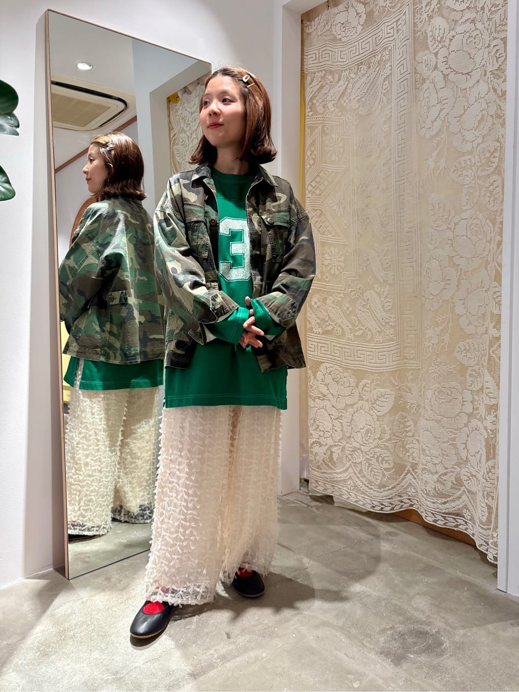CHILD WOMAN 吉祥寺路面 身長:149cm 2025.03.15 CHILD WOMAN 吉祥寺路面 身長:149cm 2025.03.16