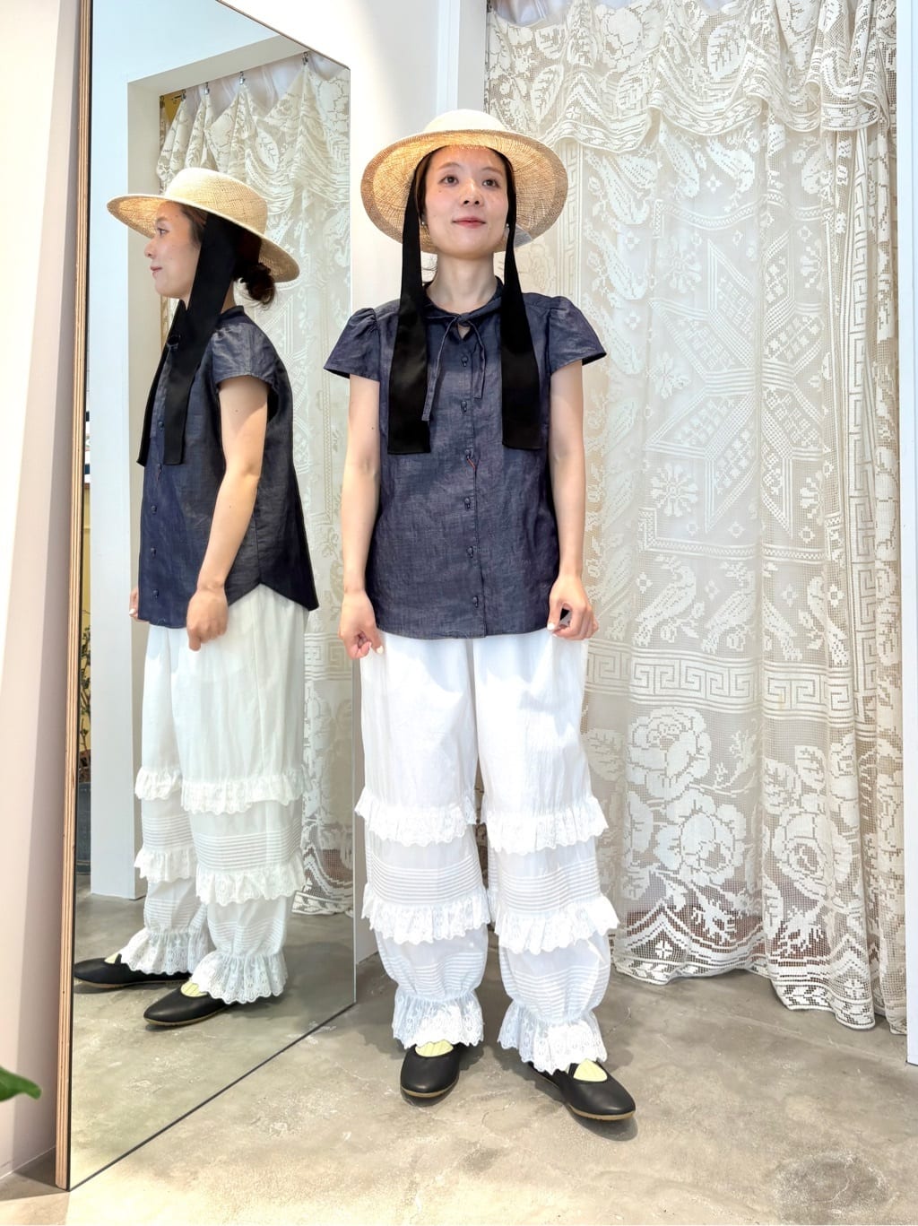 CHILD WOMAN 吉祥寺路面 身長:149cm 2025.07.04 CHILD WOMAN 吉祥寺路面 身長:149cm 2025.05.28