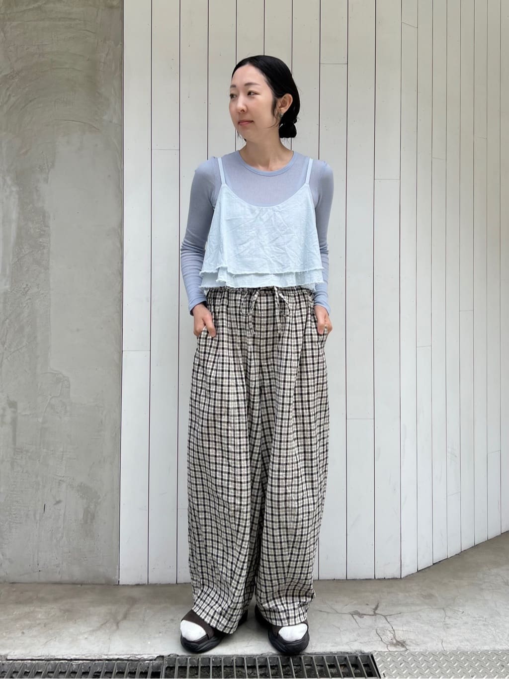 AMBIDEX Store 80/2 cyro spun OX CAMISOLE(F シロ): buoybuoy