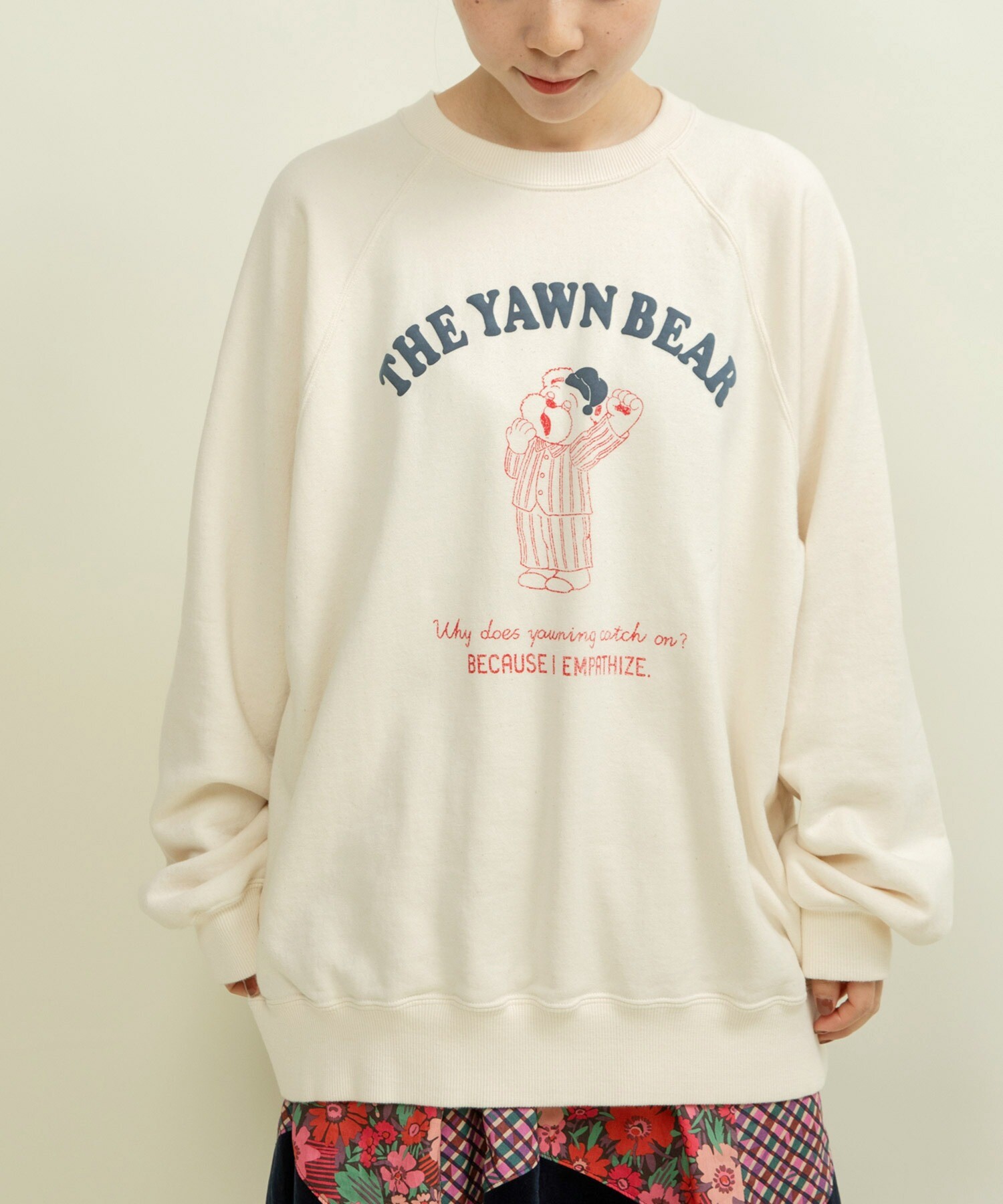トレーナー　グッとくる FREAK'S STORE トレーナー スウェット デイジー刺繍スウェット