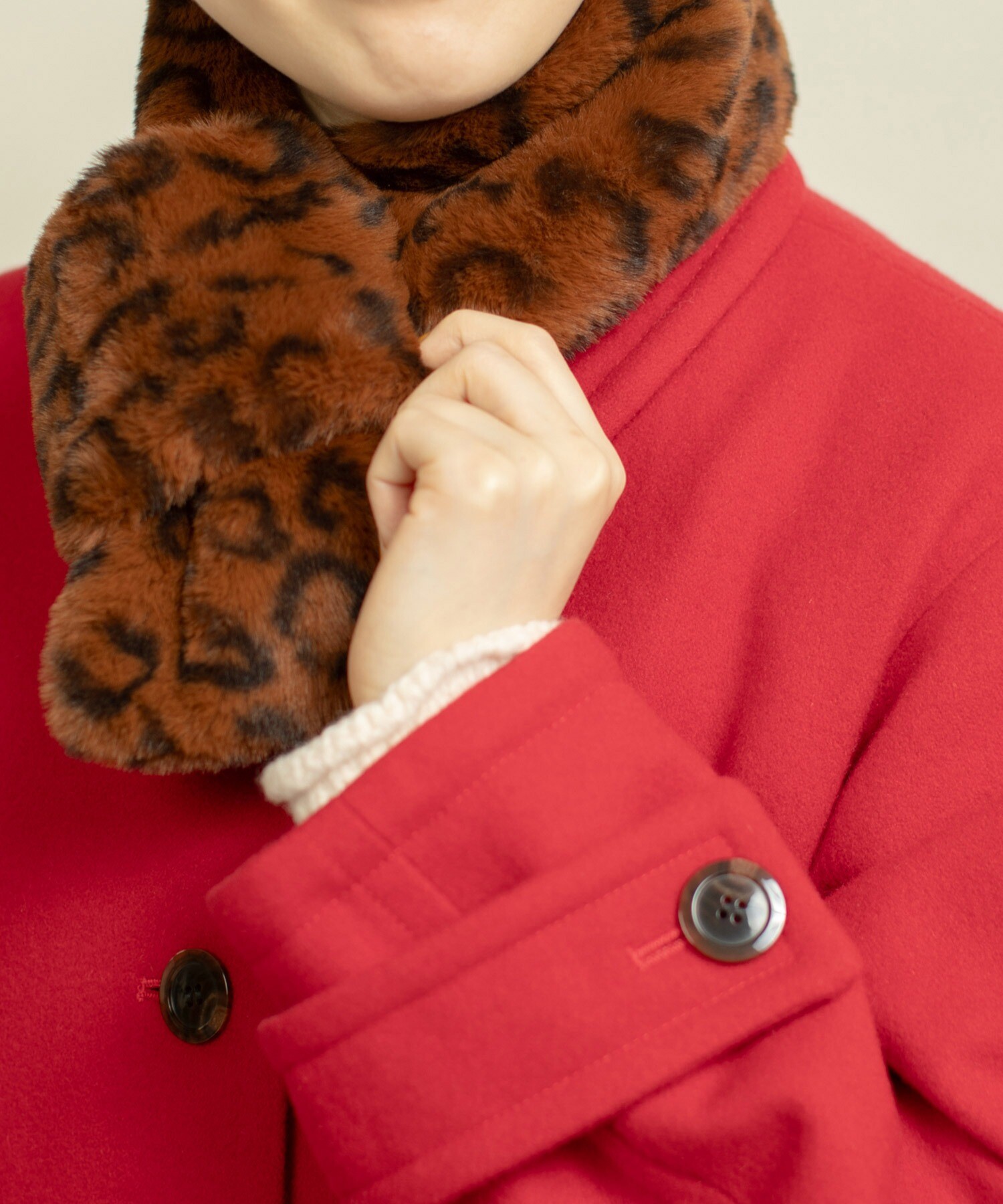 yoshie inaba ブラックファー ティペット サマーピンヘッドジャケット｜BIGI online store - ビギ