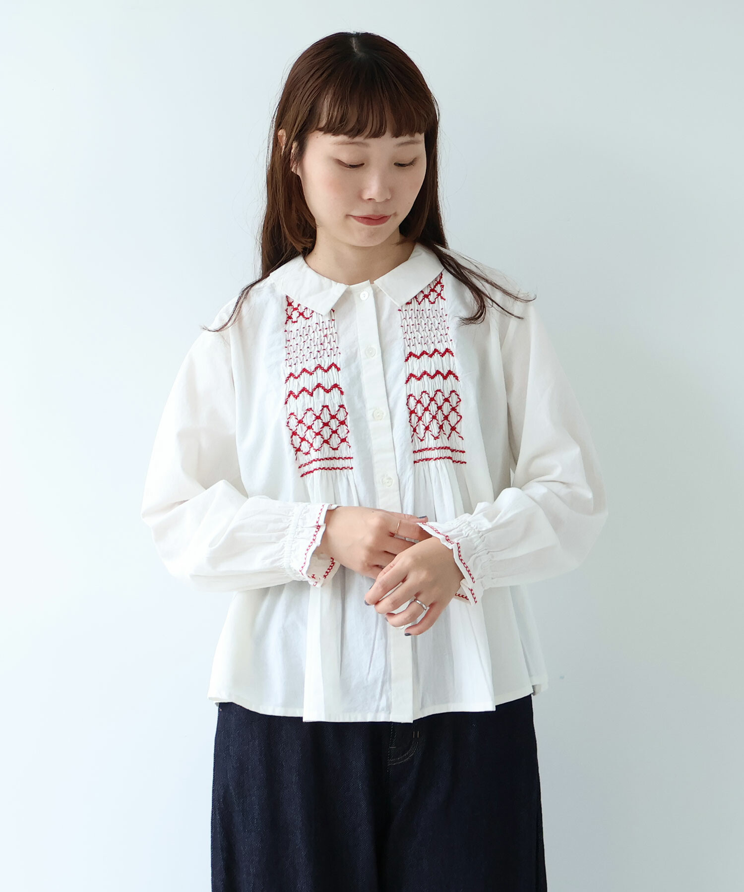 美品　ARTS&SCIENCE front smocking dress Back smocking dress - c a b i n e t O N L I N E S T O R E