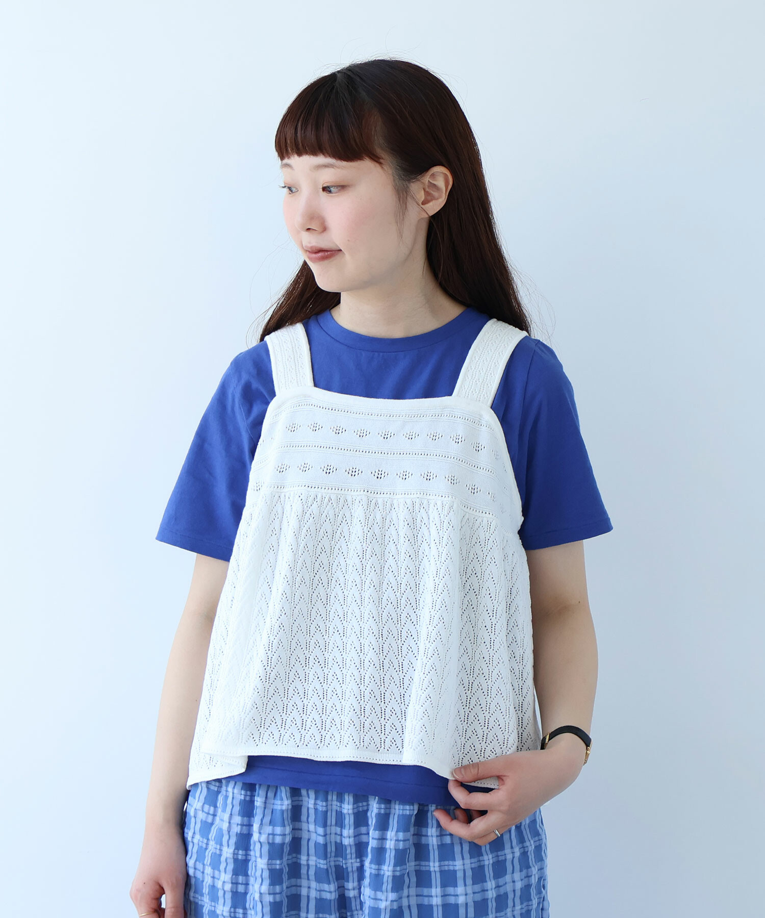 AMBIDEX Store 【予約販売】○ 透かし柄 キャミビスチェ(F オフ