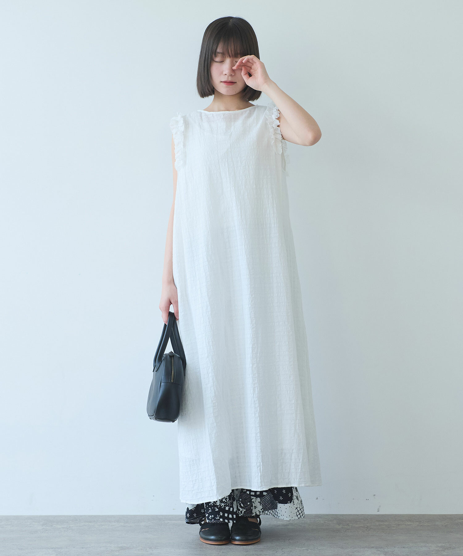 AMBIDEX Store 【予約販売】○ レノクロス frill ワンピース(F クロ