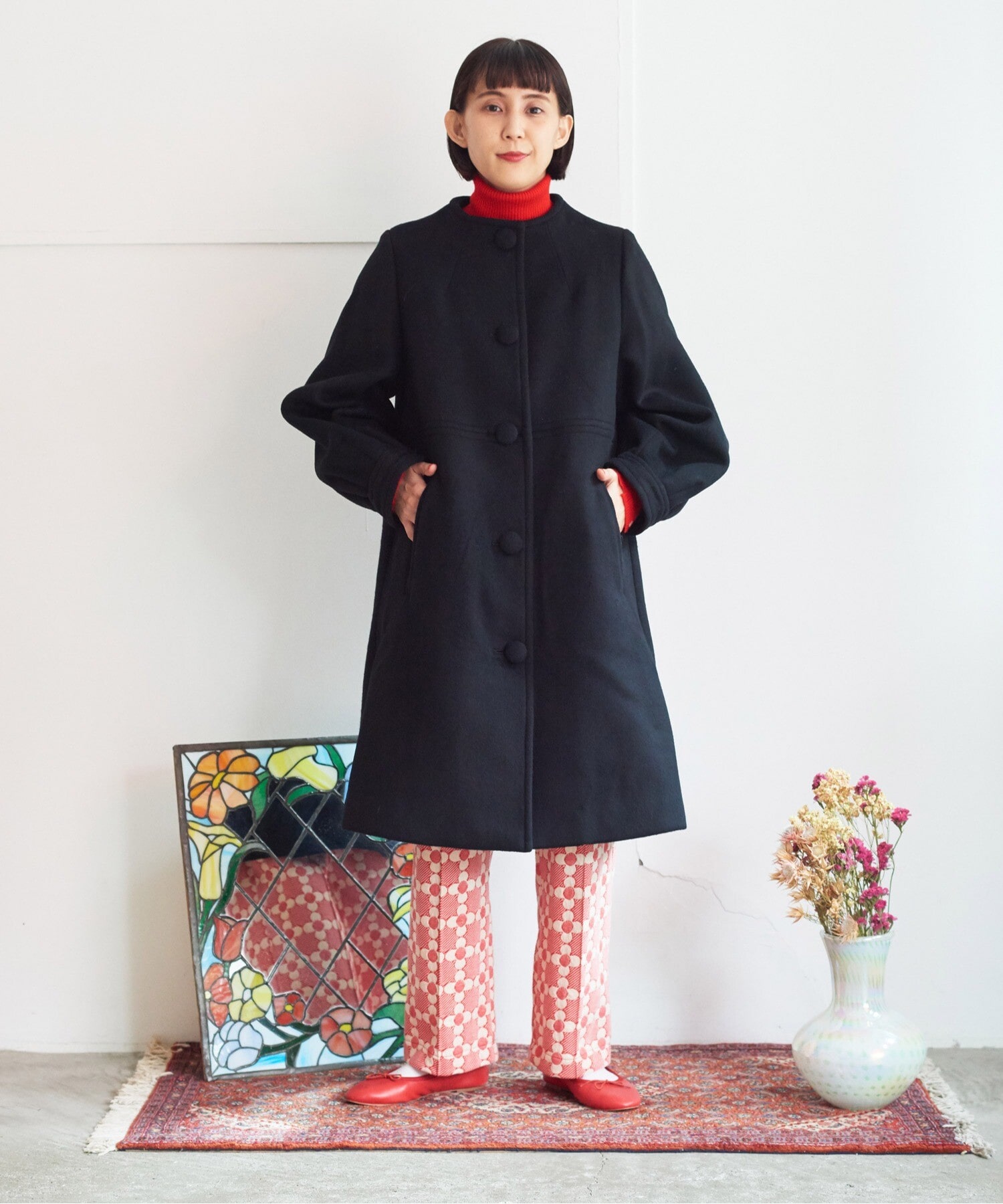 モデル 156cm