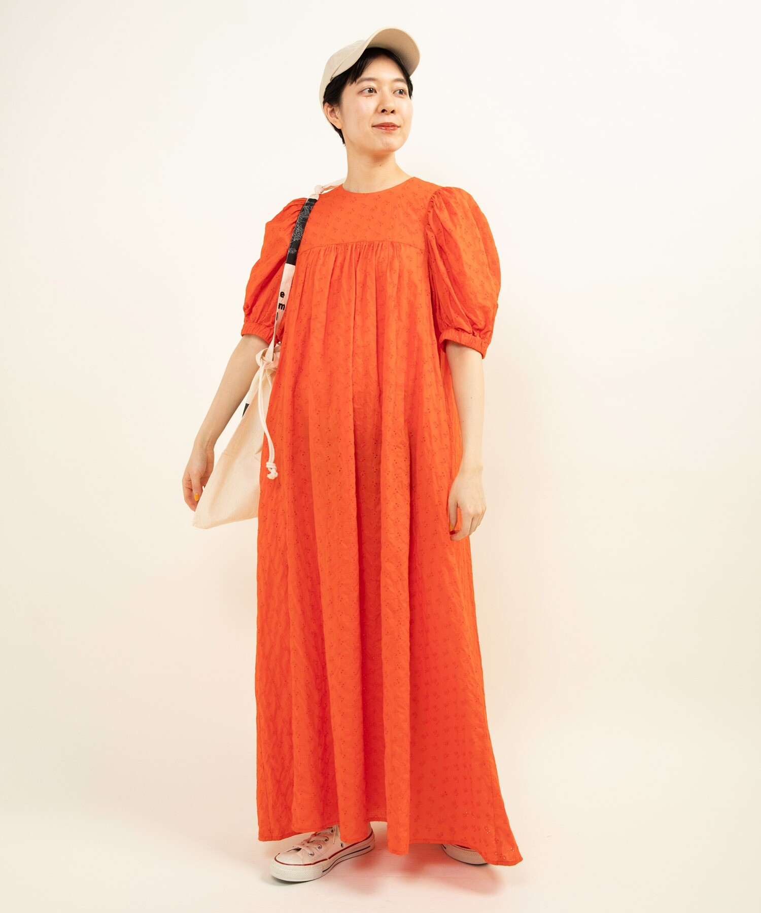 Weekend Max Mara●花柄ポプリン×パフスリーブミディワンピース プリント柄ポプリンミディワンピース - マルチカラ― | ZARA