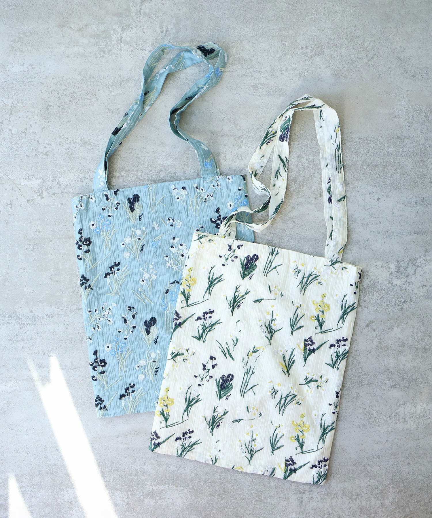 バッグ yuni AMBIDEX Store 【予約販売】○Floral embroidely BAG(F アオ): yuni