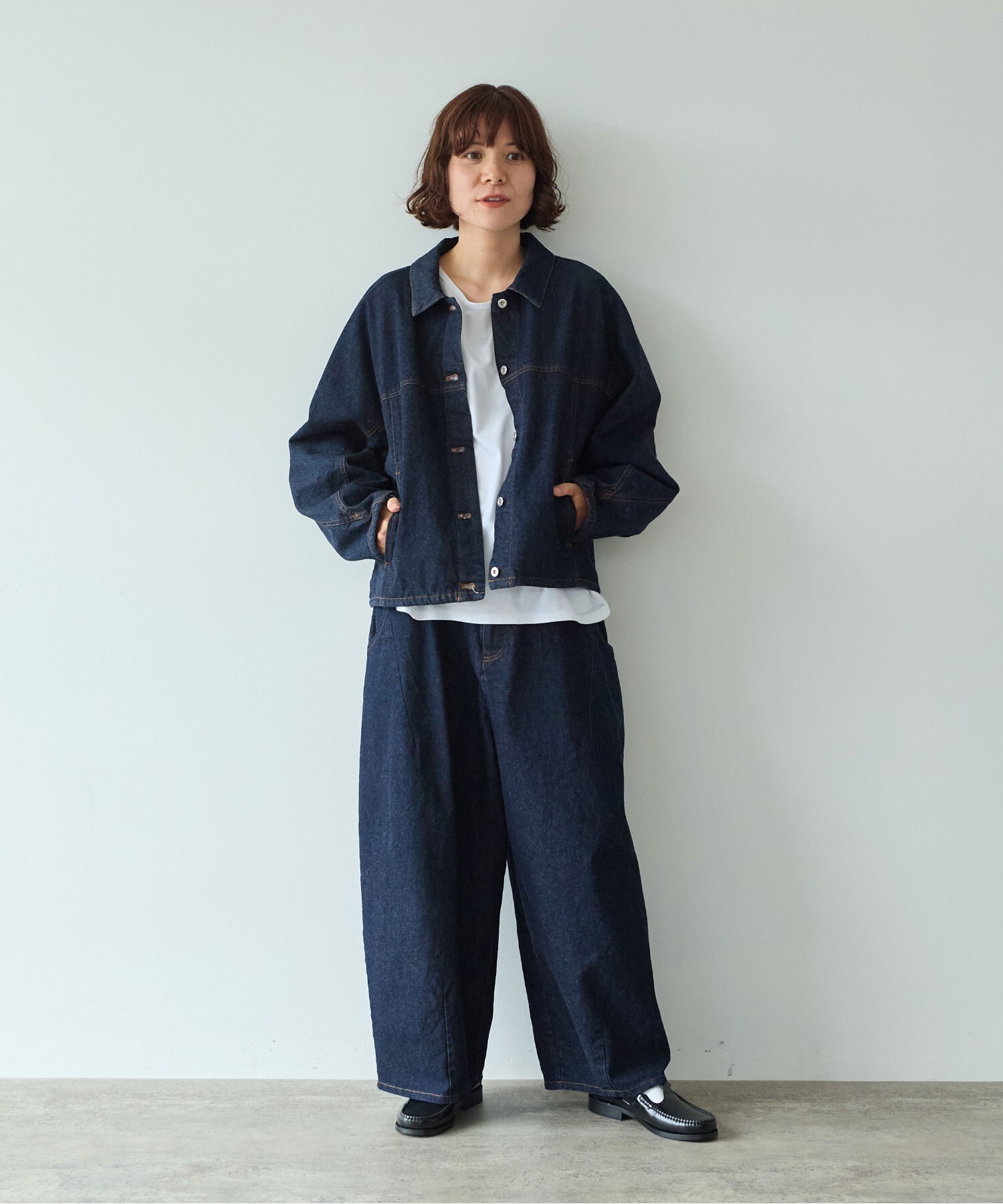 AMBIDEX Store ○10oz denim cocoon ブルゾン(F コン): yuni