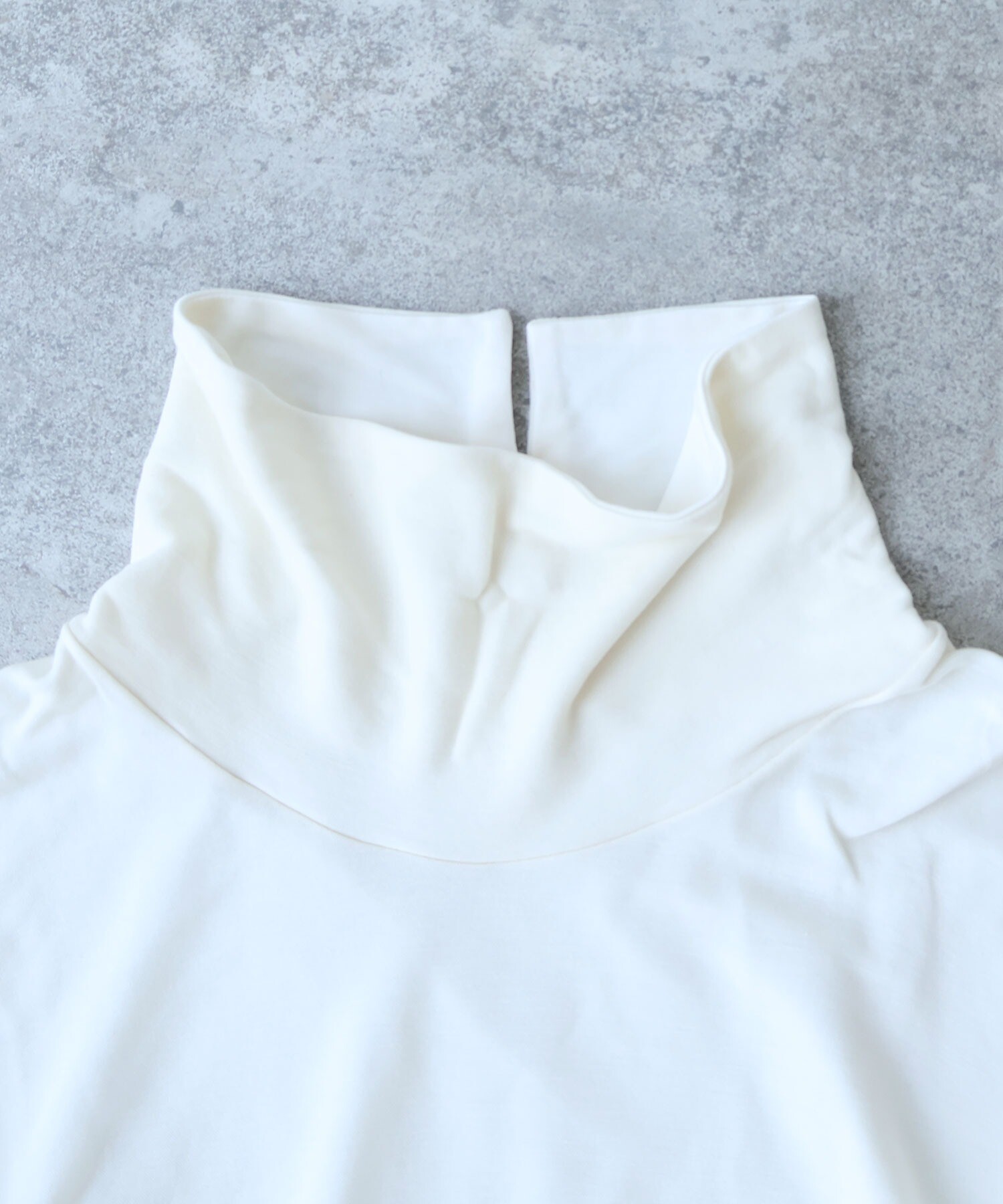 AMBIDEX Store モックロディback slit neck リバーシブルカットソー (F