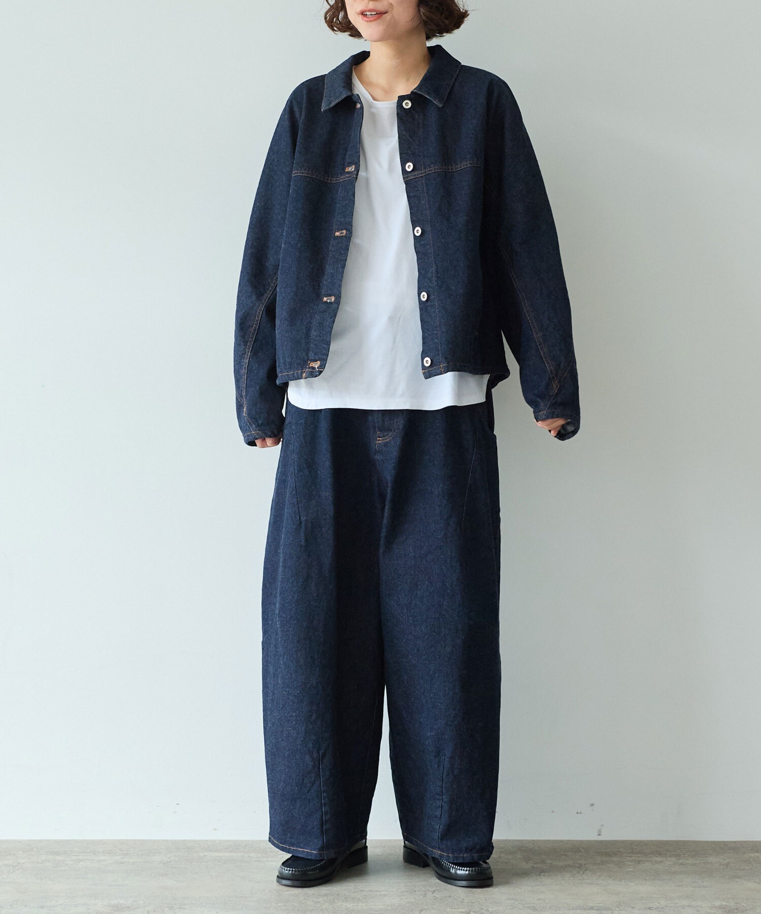 jun様 AMBIDEX Store ○10oz denim cocoon パンツ(M コン): yuni