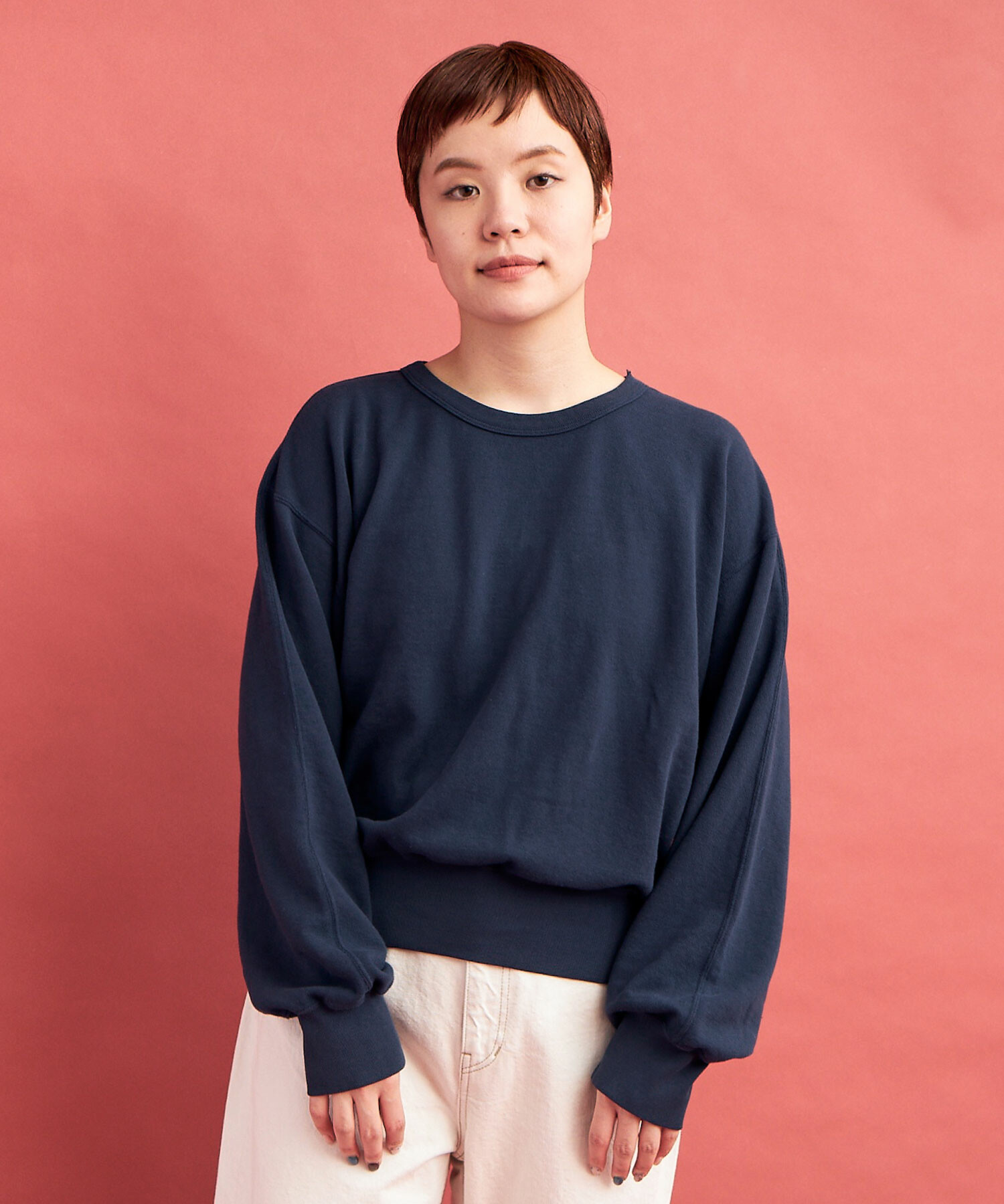 AMBIDEX Store ○GV HIGH TWIST 裏毛 CREW プルオーバー(F LIGHT