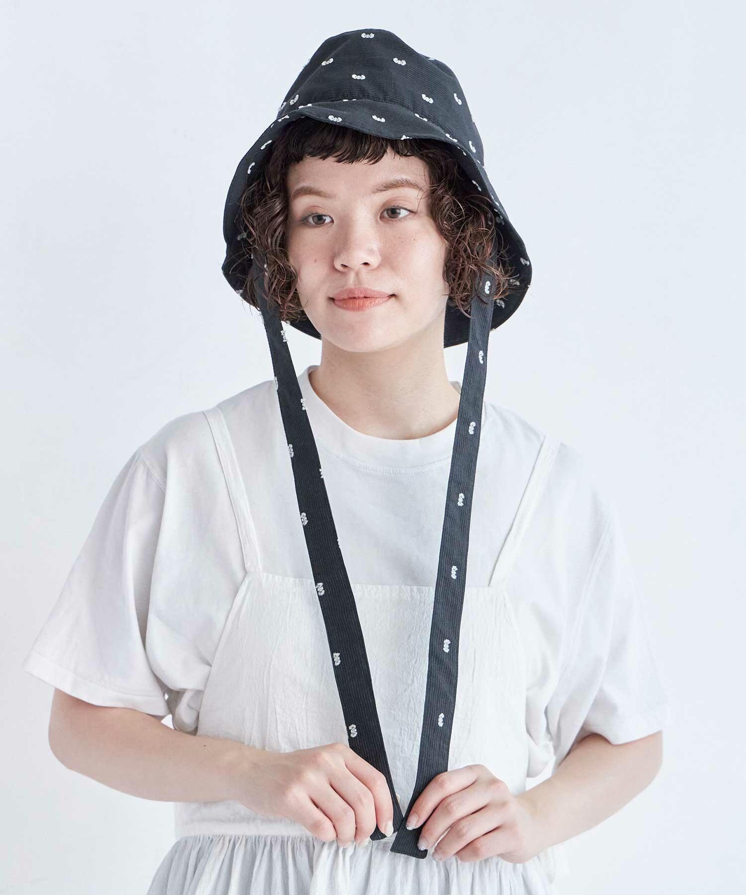 AMBIDEX Store ○CUT DOBBY ハット(F WHT×YEL): FLAT-cic-HATENA AMBIDEX Store ○CUT DOBBY ハット(F WHT×YEL): FLAT-cic-HATENA