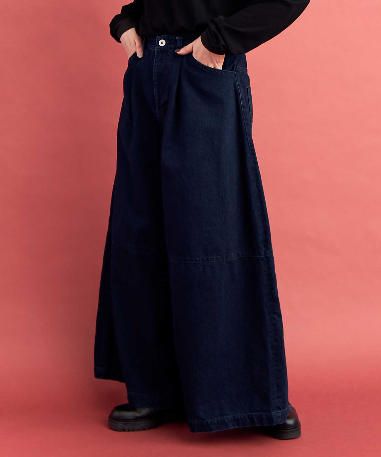 カズマ出品　HYDEさん　着用パンツ AMBIDEX Store 【予約販売】○12ozDENIM HAKAMA パンツ(F DEEP