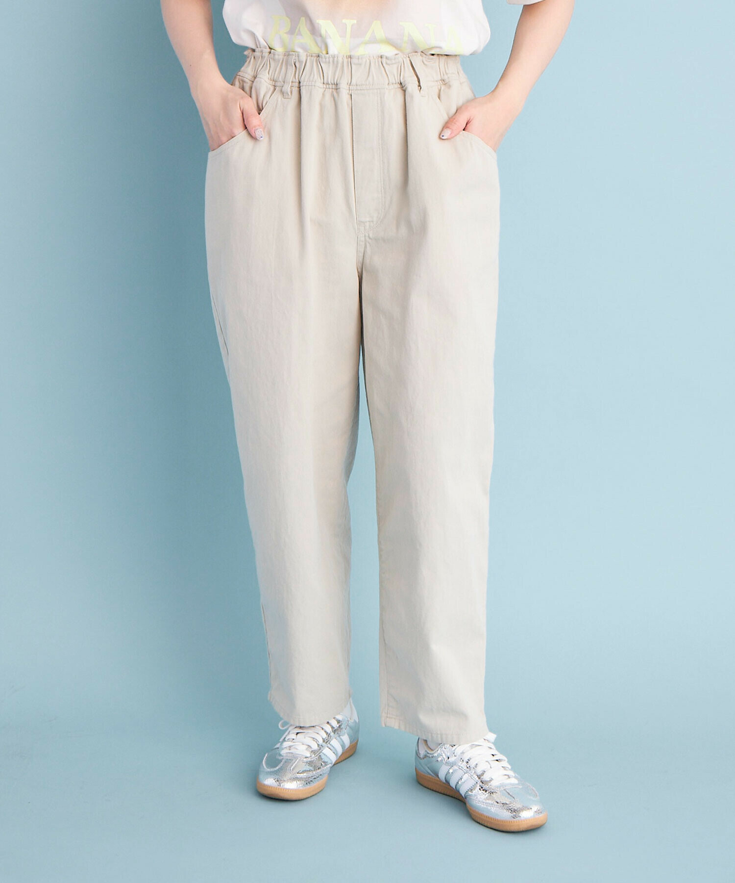 AMBIDEX Store 強撚TWILL COTTON 5pocket EASY パンツ(F BLACK): buoybuoy