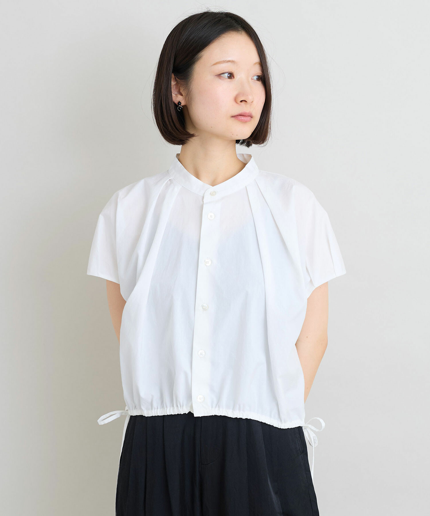 AMBIDEX Store △〇suvinタイプライター ショートシャツ(F クロ