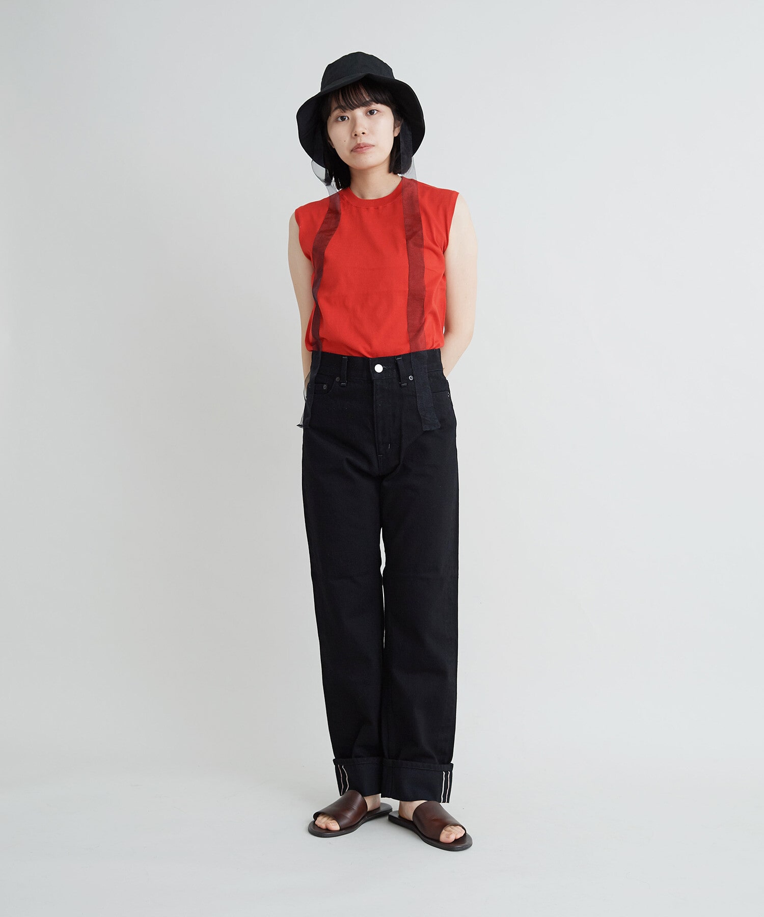 model:165cm 着用サイズ:S