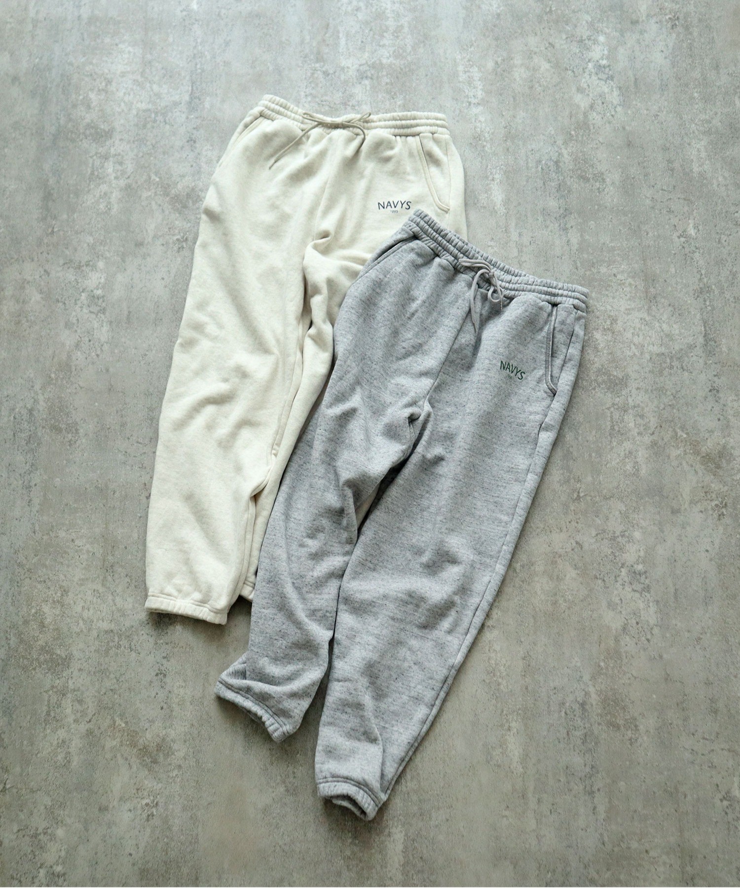AMBIDEX Store △○NAVYS フレンチテリー スウェットパンツ(F グレー