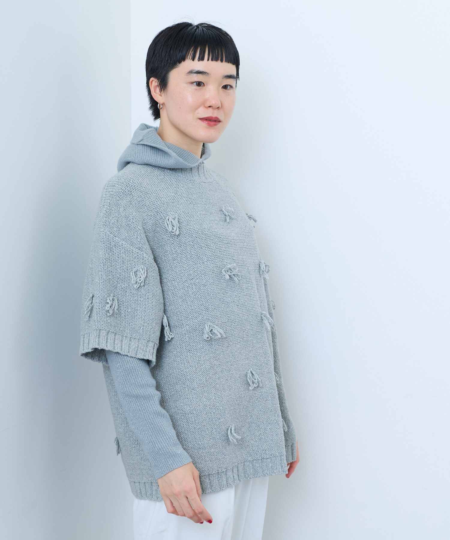 AMBIDEX Store 【予約販売】〇FRINGE ハーフスリーブベスト(F