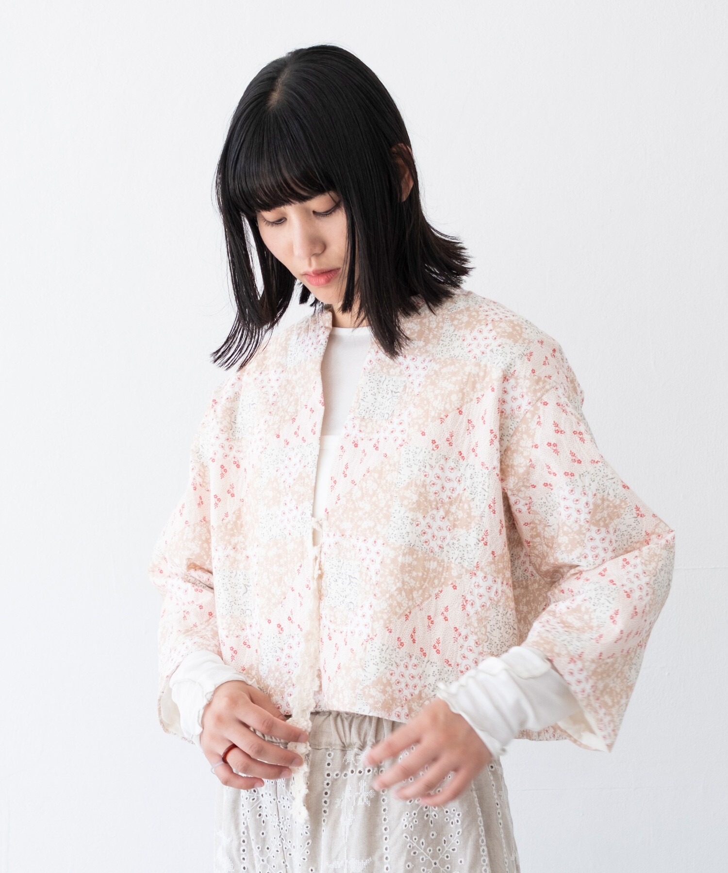 AMBIDEX Store 【予約販売】〇patchwork print quilting
