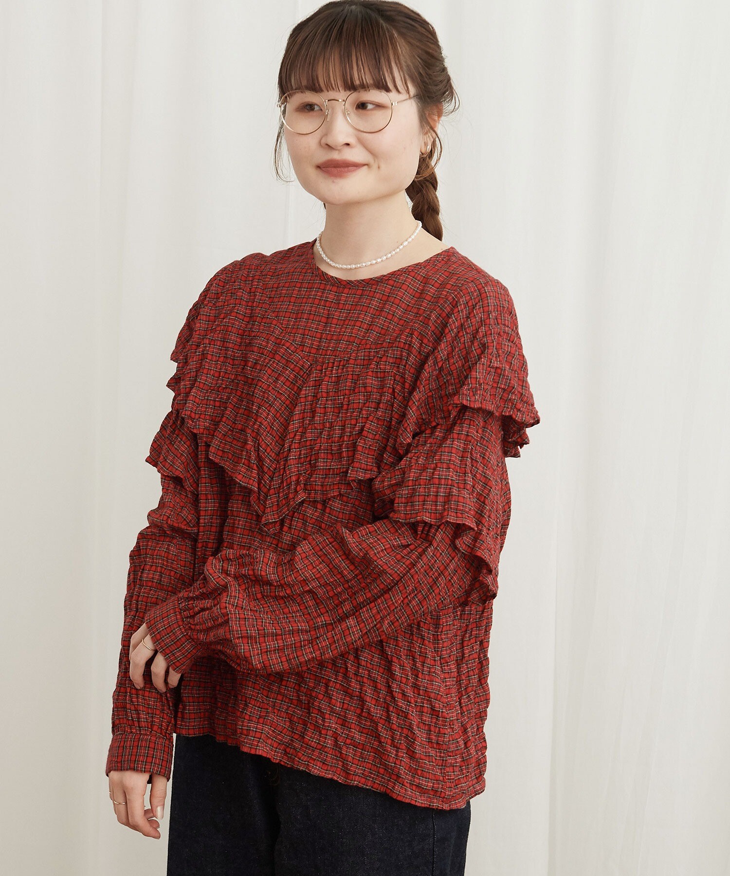 AMBIDEX Store 【予約販売】○Rika blouse(F アオ): l'atelier du savon