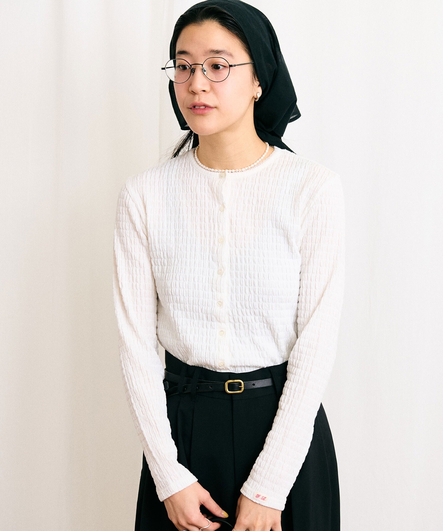 AMBIDEX Store 〇DAILY simple cardigan(F グレー): l'atelier AMBIDEX Store 〇DAILY simple cardigan(F グレー): l'atelier