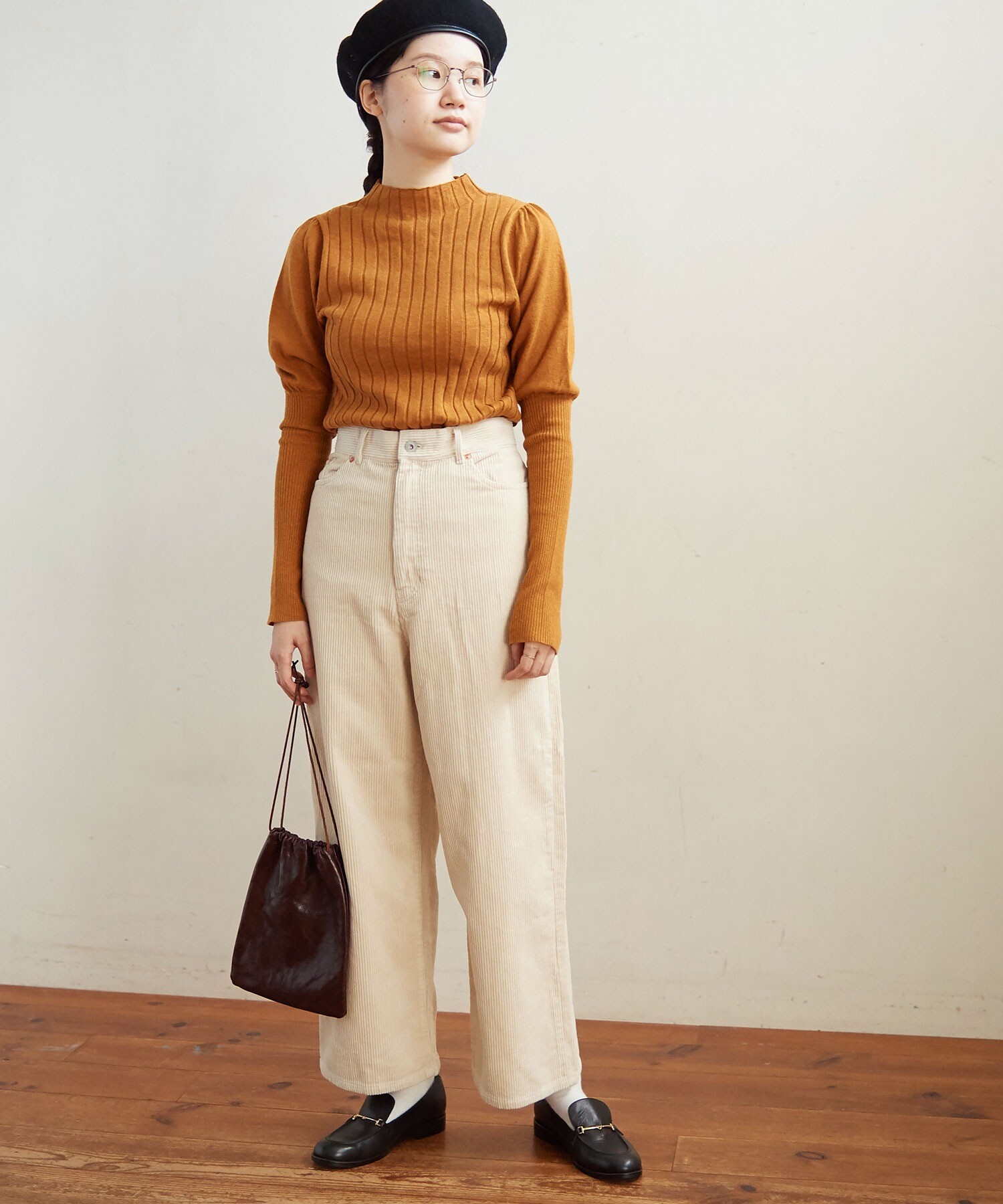 AMBIDEX Store △8W corduroy pants 020(0 ピンク): l'atelier du savon