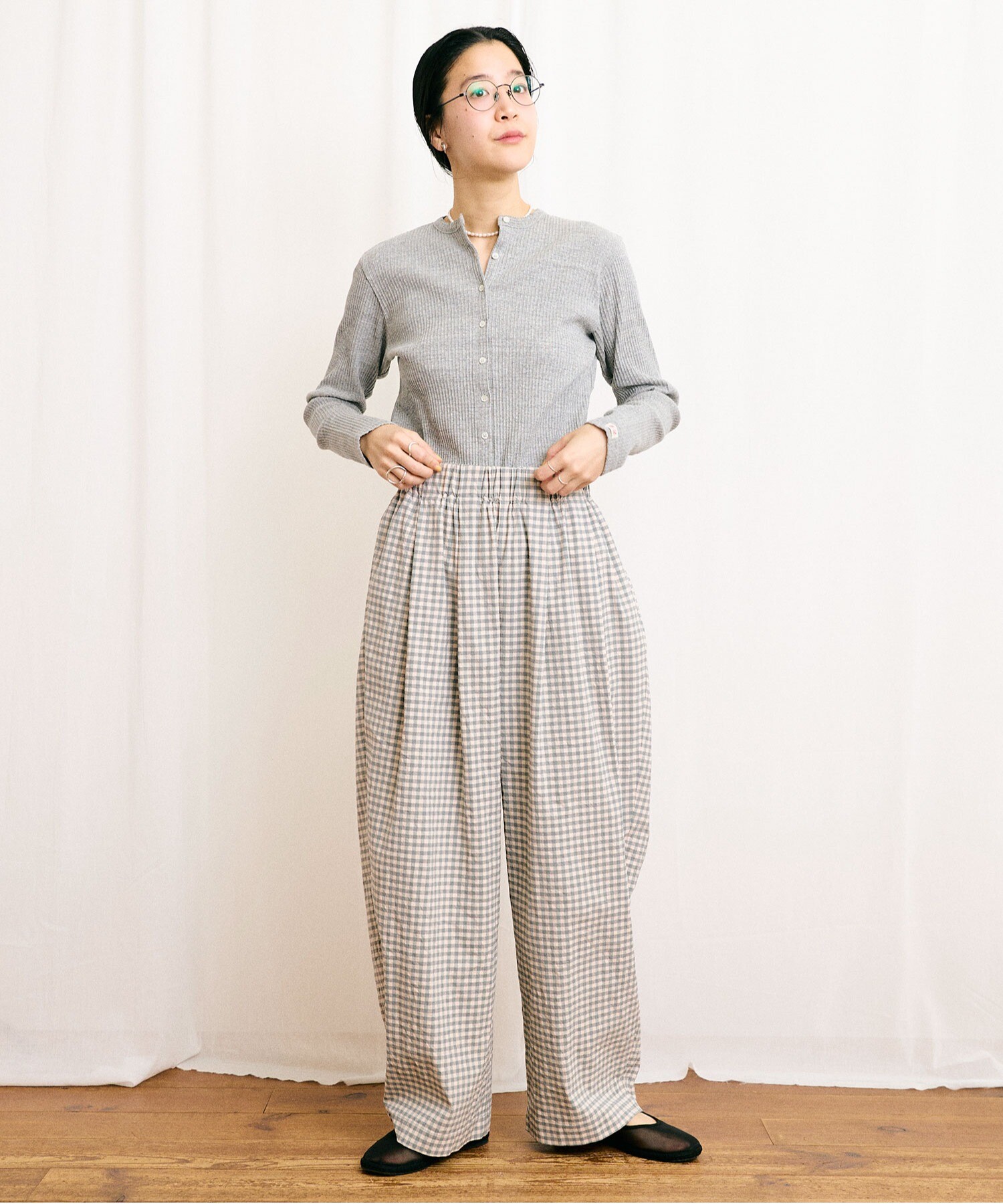 AMBIDEX Store 〇commm pants(F チェック): l'atelier du savon