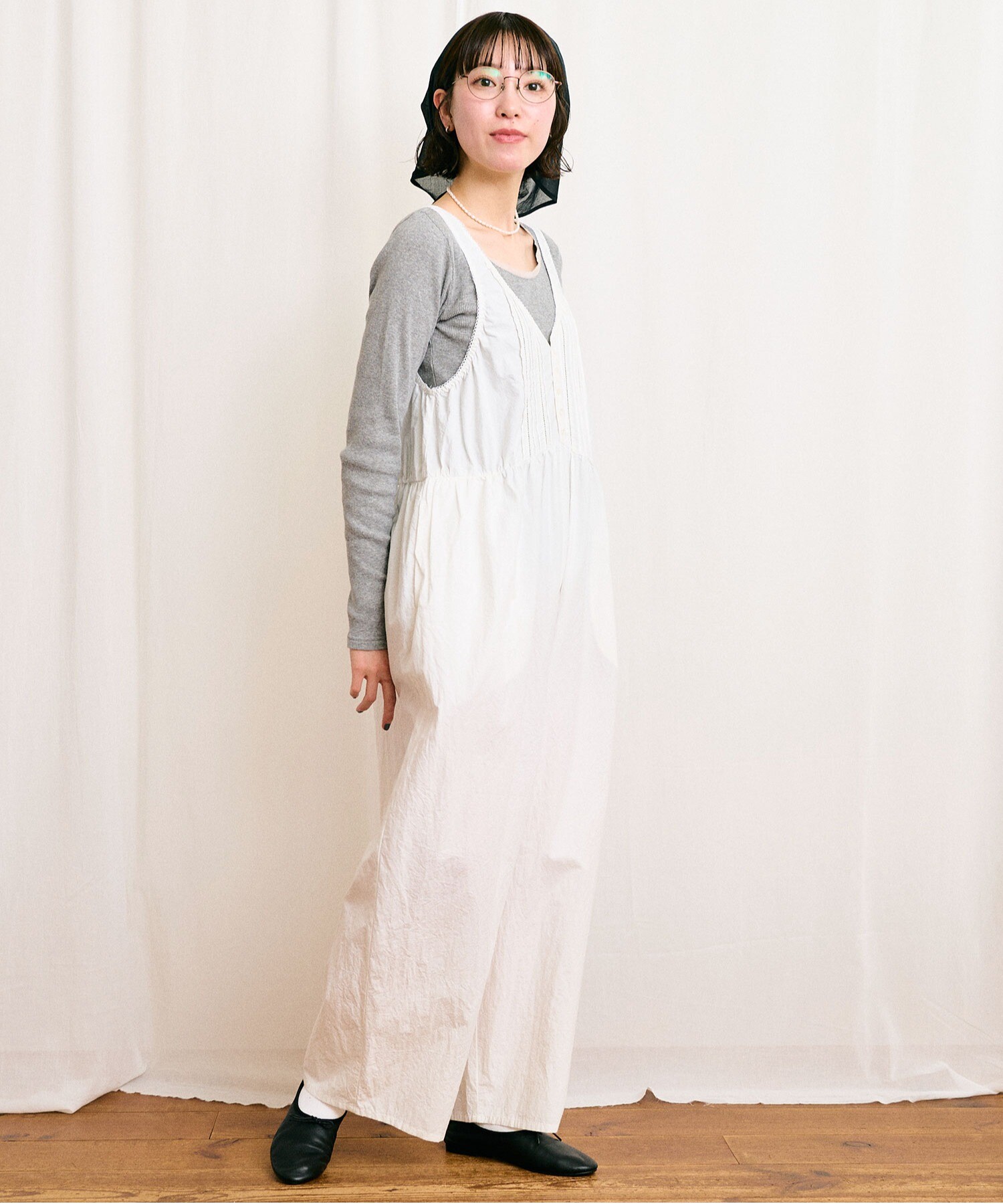 C/2F HOME ヘンリーショートロンパース
