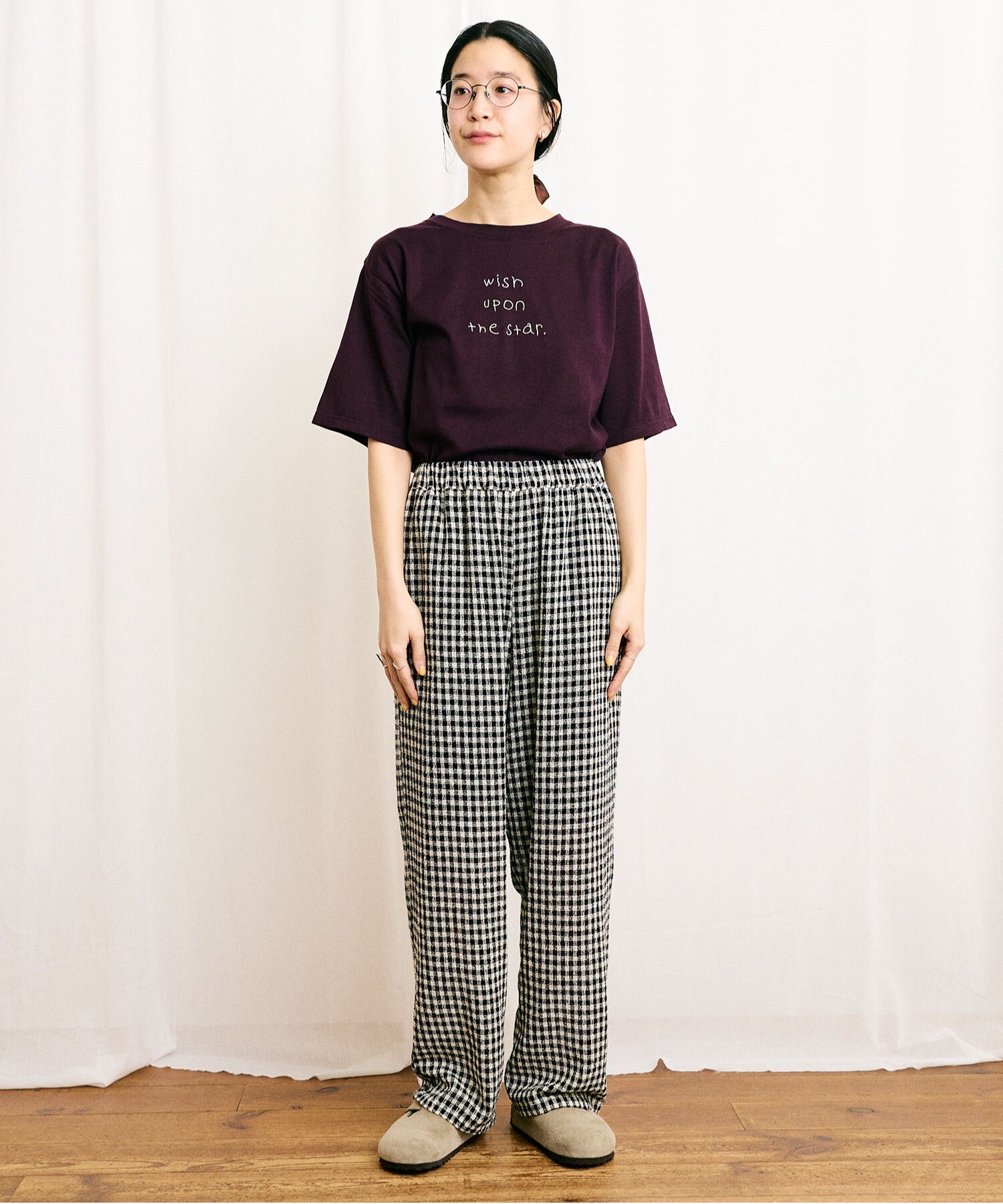 AMBIDEX Store 【予約販売】〇silhouette pants(F クロ): l