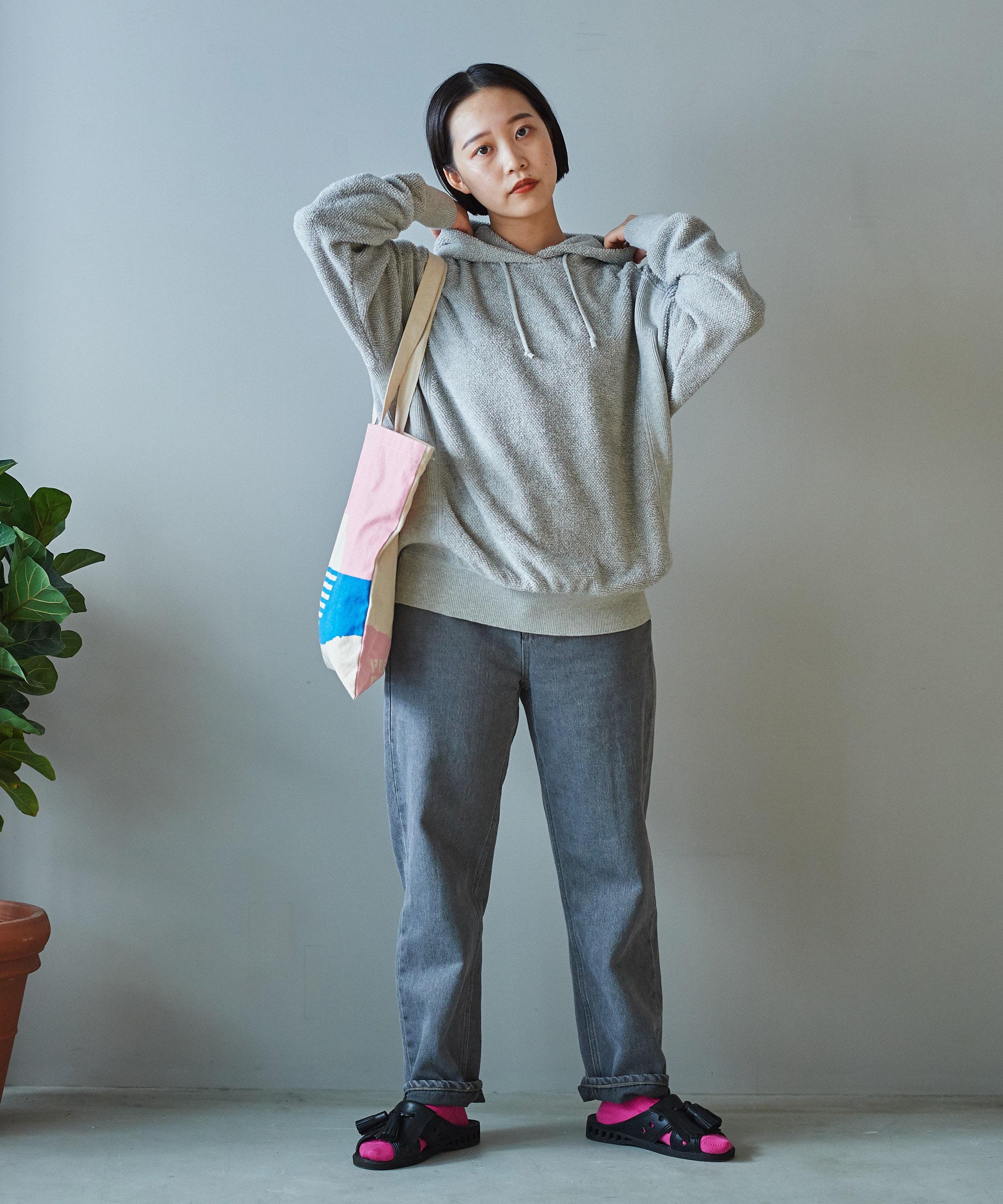 MODEL:160cm 着用サイズ:1