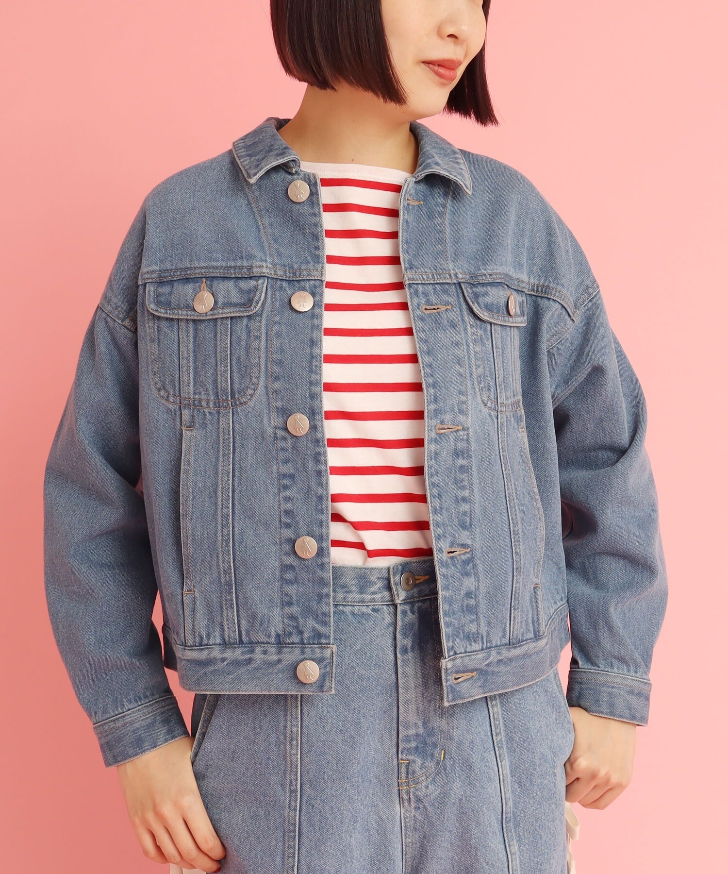 AMBIDEX Store ○ウサギ刺繍 Gジャン(F クロ): l'atelier du savon