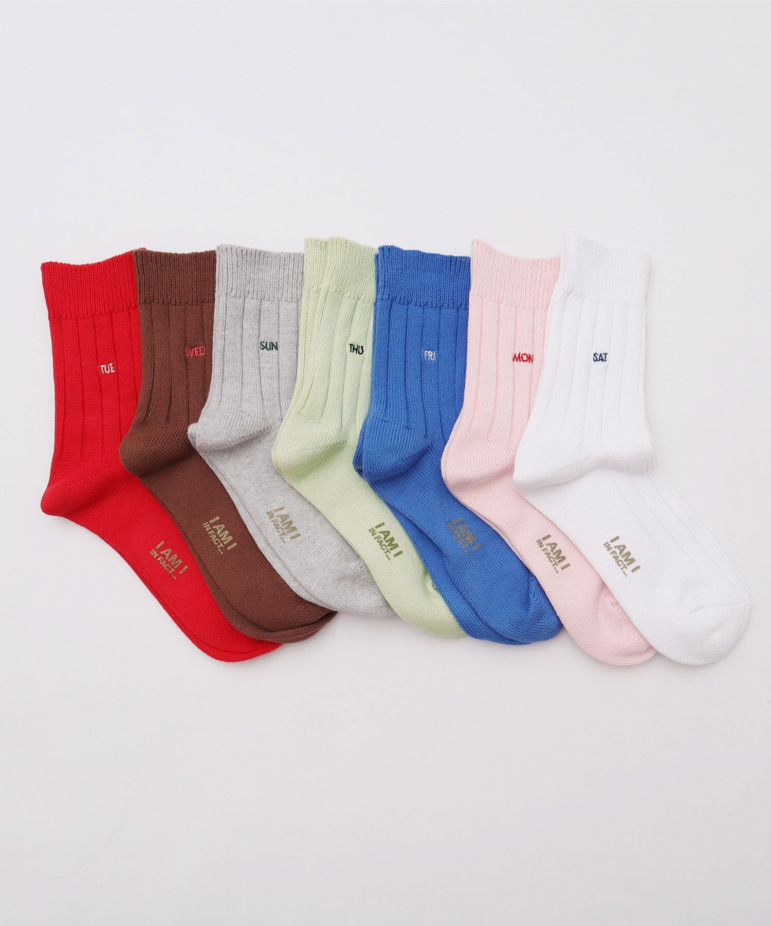 AMBIDEX Store △WEEKLY SOX 2022(F アカ): l'atelier du savon