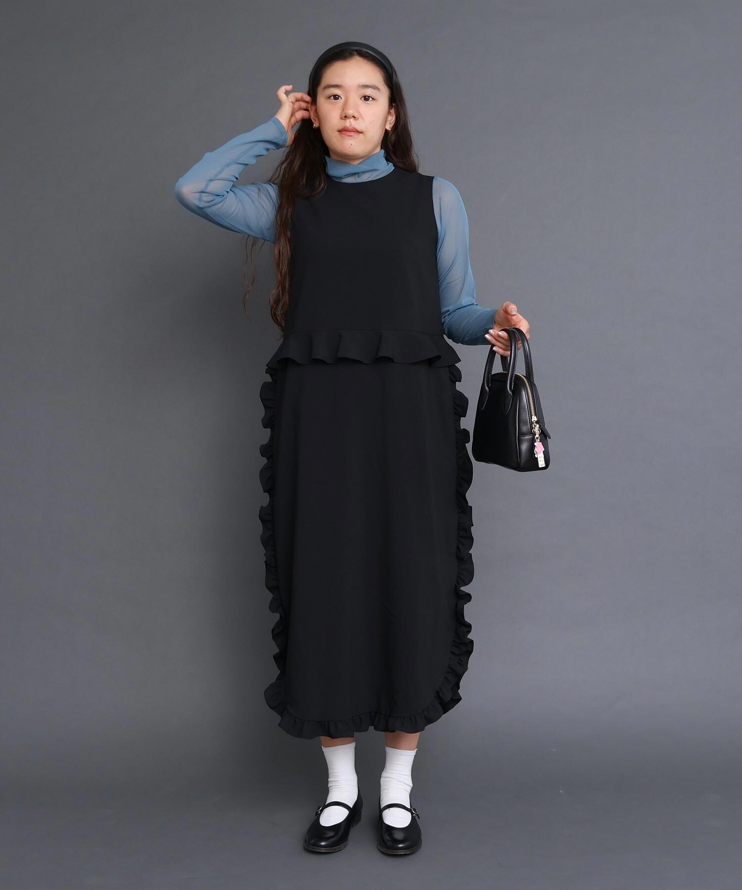 AMBIDEX Store SHELL FRILL peplum ドレス(F クロ): l'atelier du savon