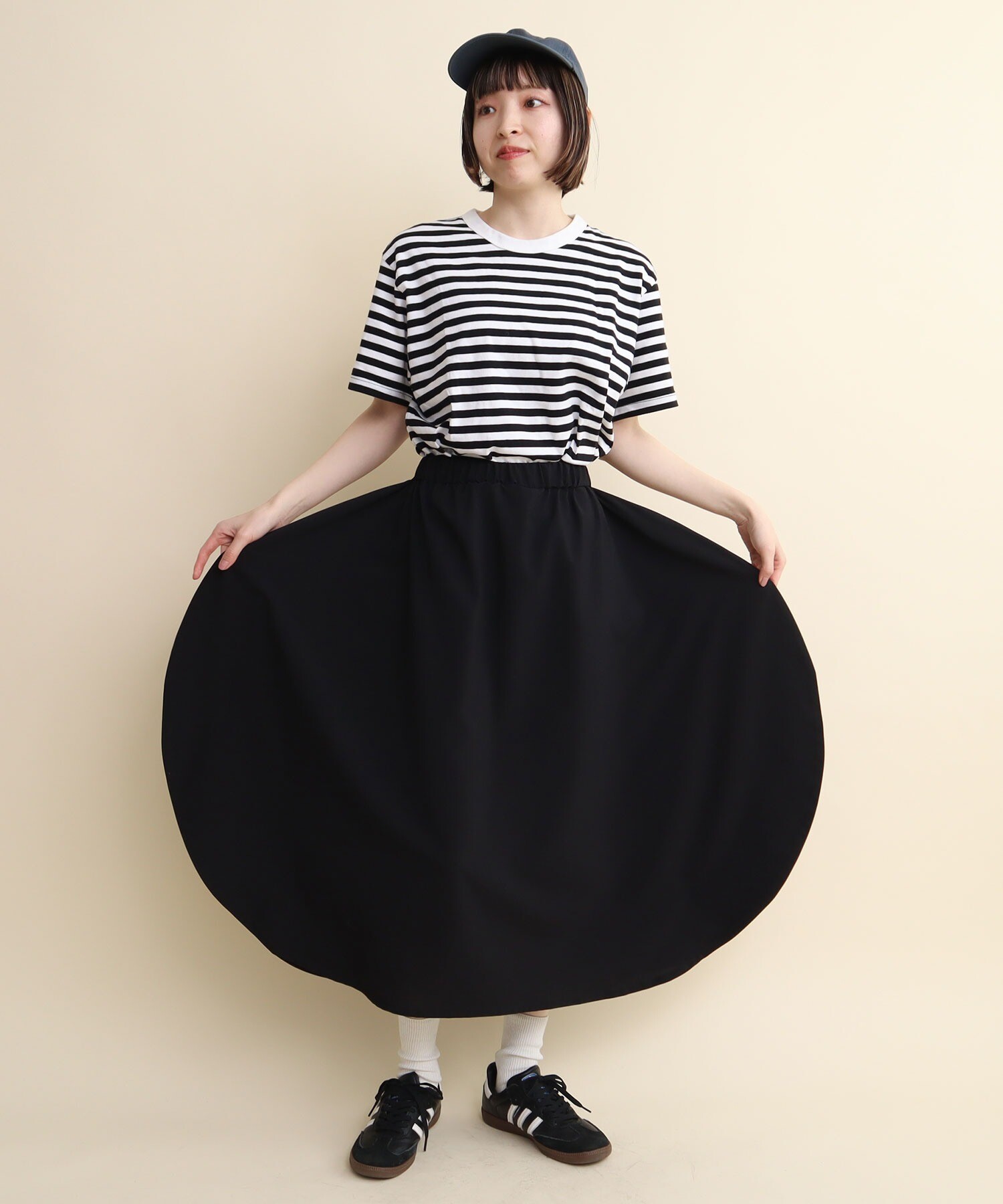 AMBIDEX Store △○BLACK full moon skirt(F クロ): l'atelier du savon