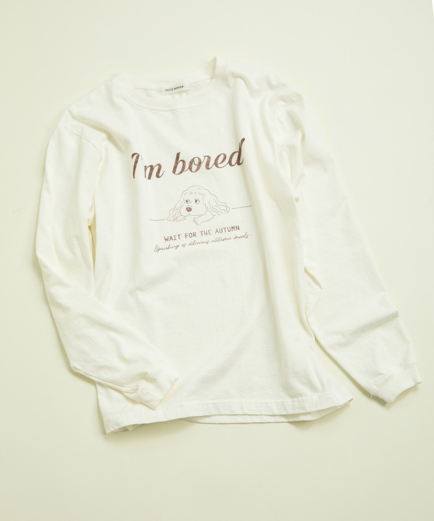 ♥️ThyM.a♥️ページ AMBIDEX Store △〇qiri ネコ Tシャツ(フリー ベージュ): FLAT