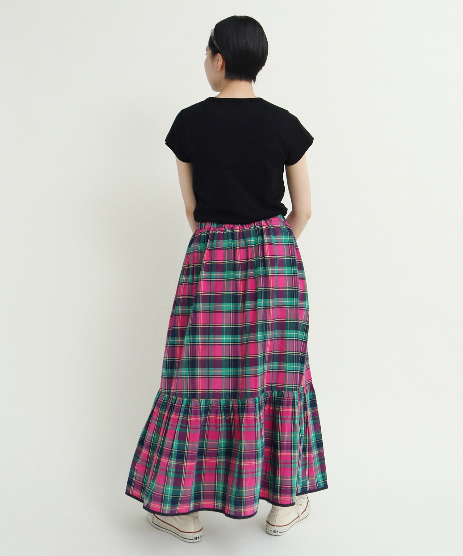 MARK&LONA チェック柄スカートMサイズ相当 MARK&LONA チェック柄