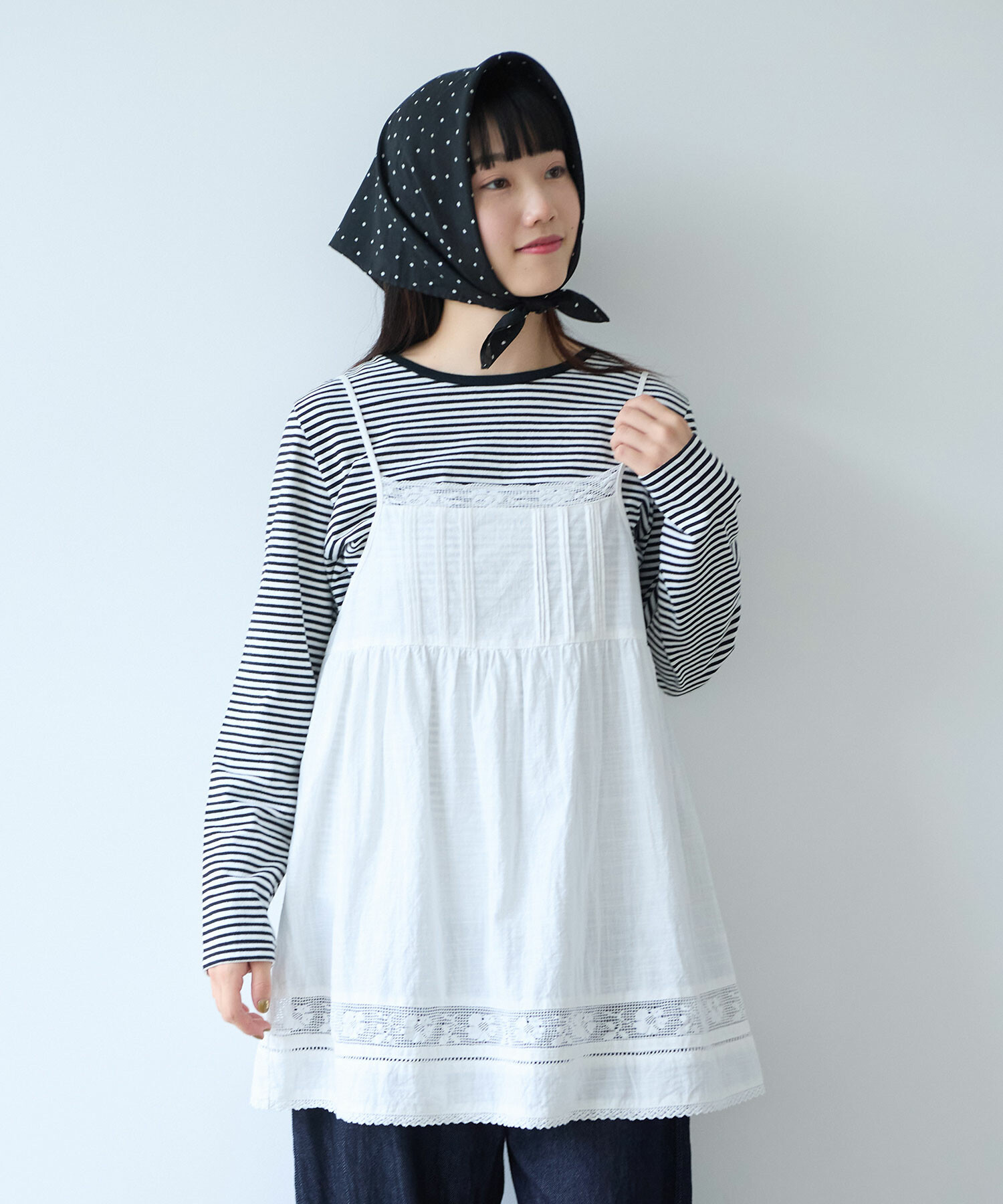 ビュルデサボン ピンタック セットアップ ピンタックテーパードパンツ《Instagram共創企画》《セットアップ着用