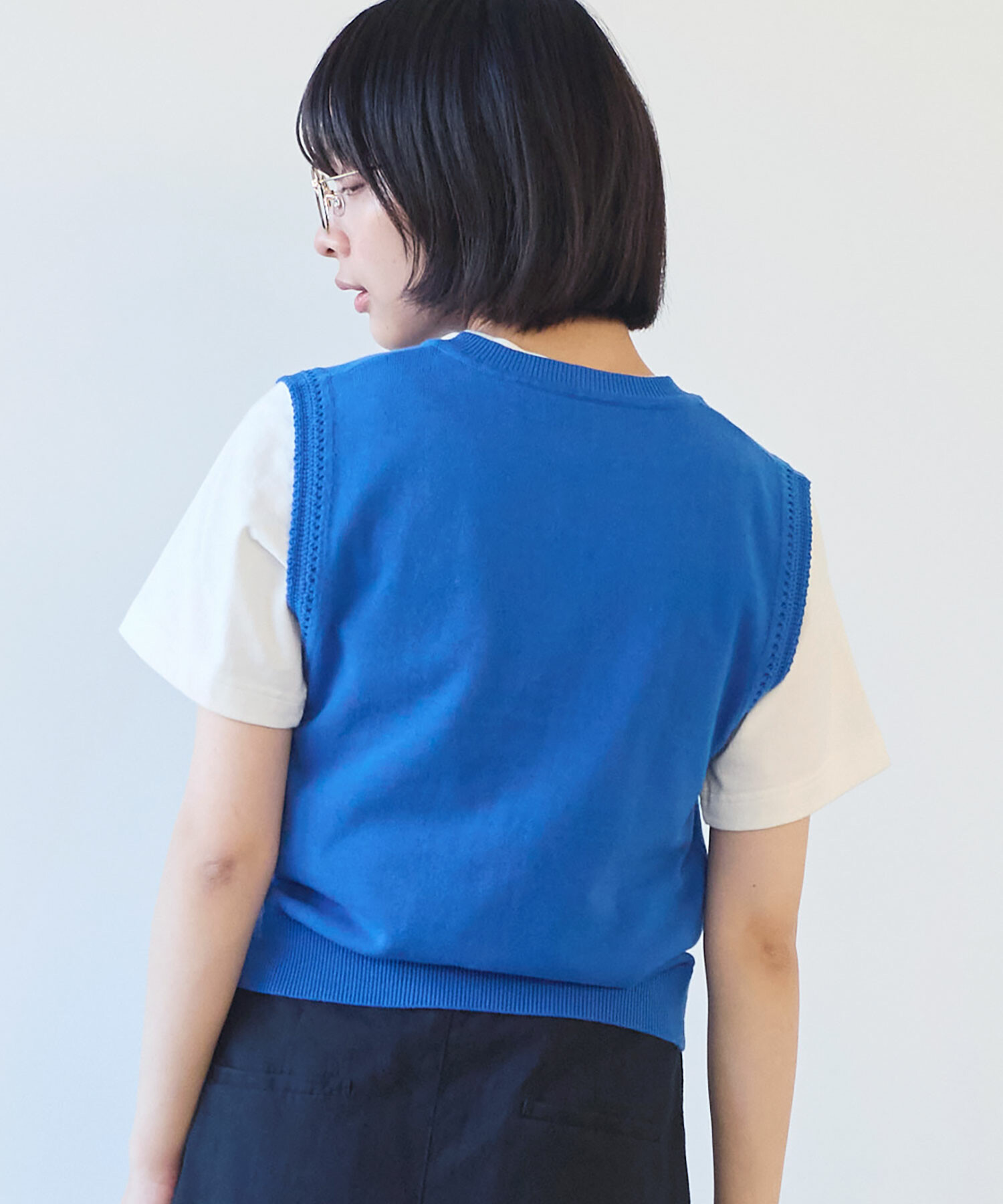pollen レースガウン 古着 ベスト pollen レースガウン 古着 ベスト