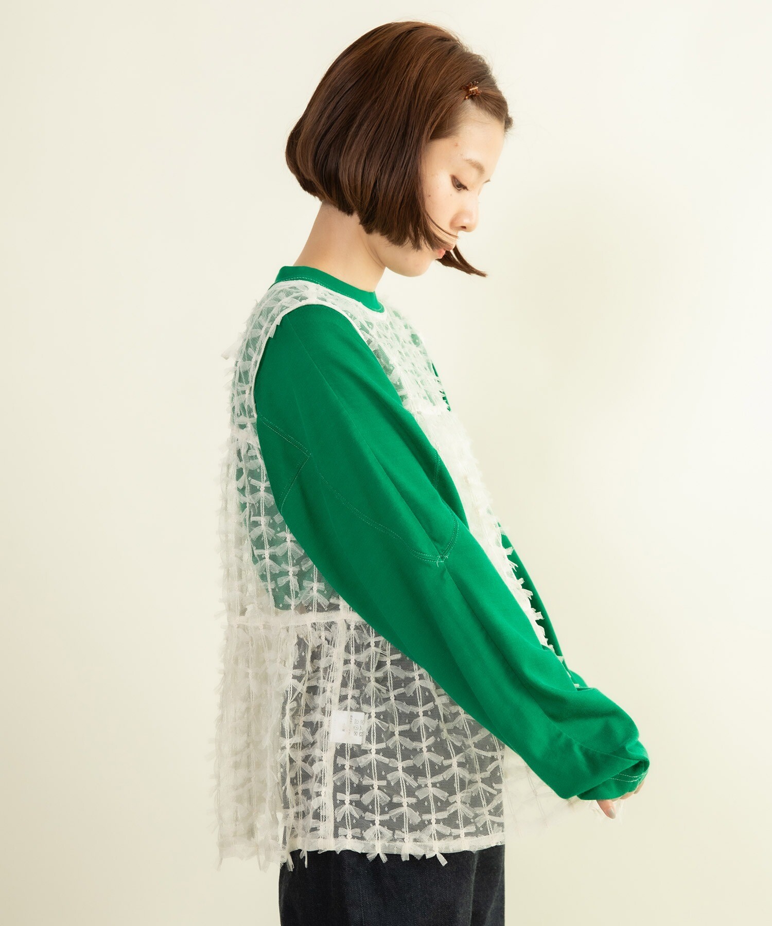 HeRIN.CYE | Many frill bustier (キャミソール ) |SHEL'TTER