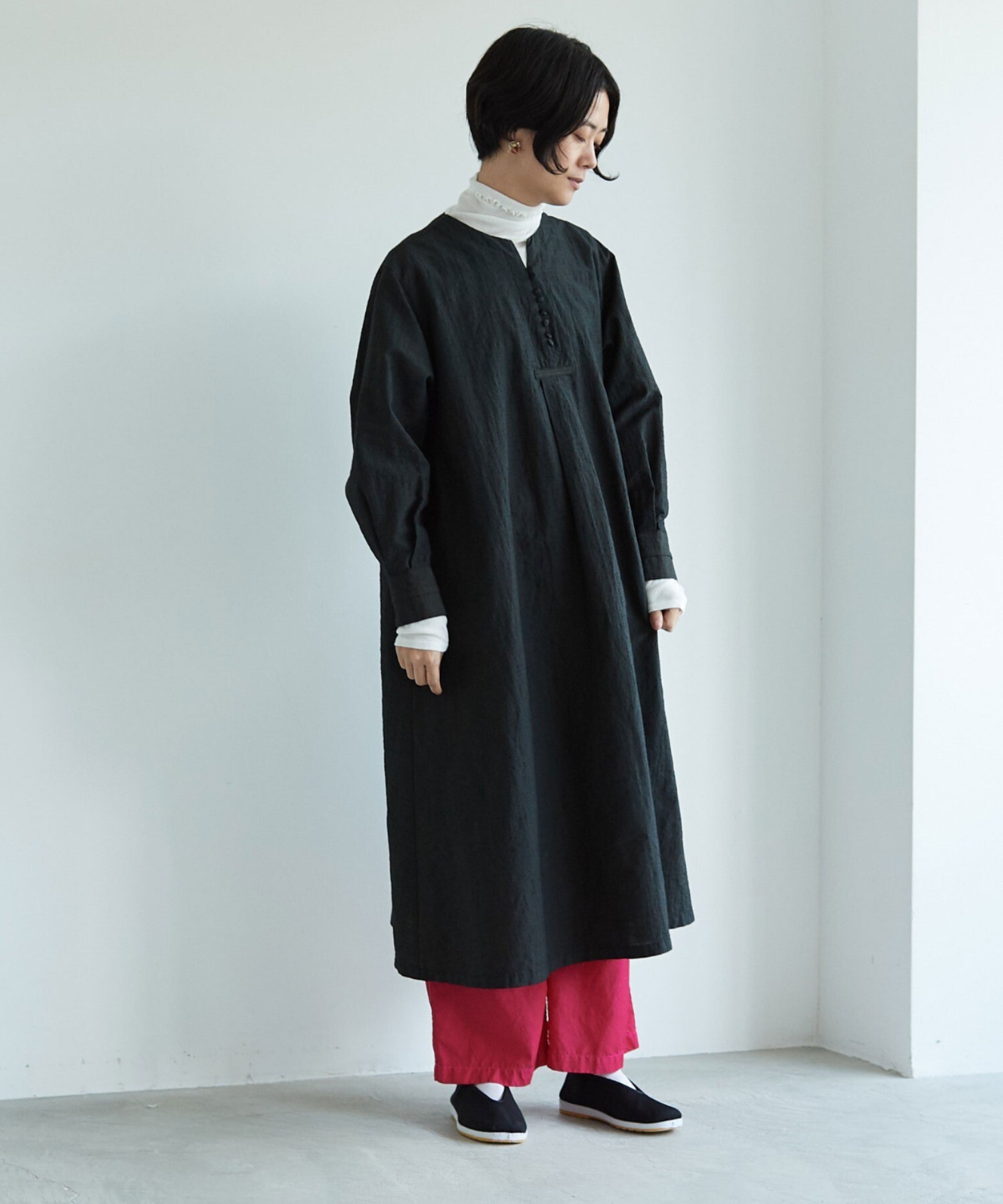 model:160cm ※こちらの商品はサンプルを着用しております。