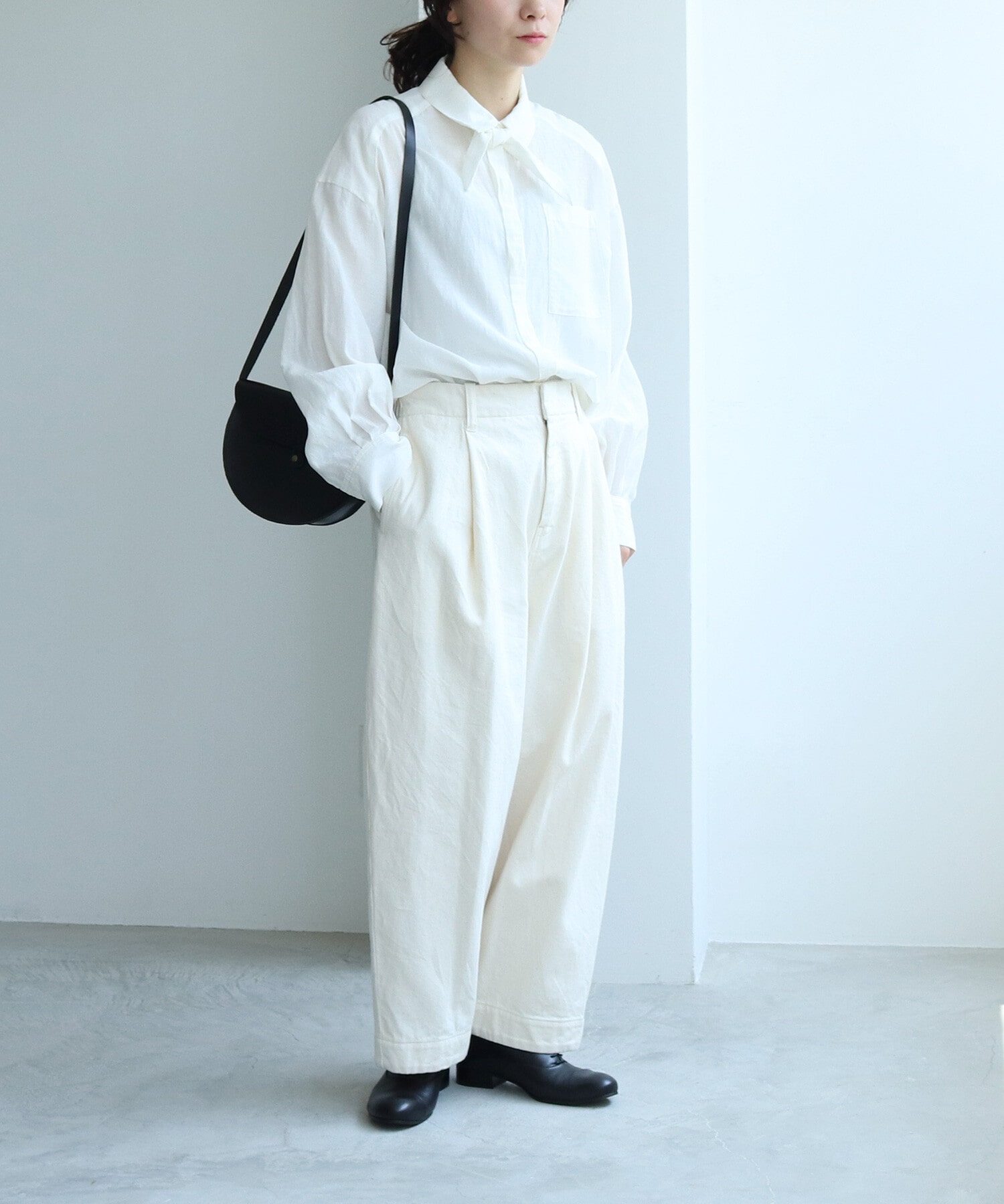 model:158cm 着用サイズ:M