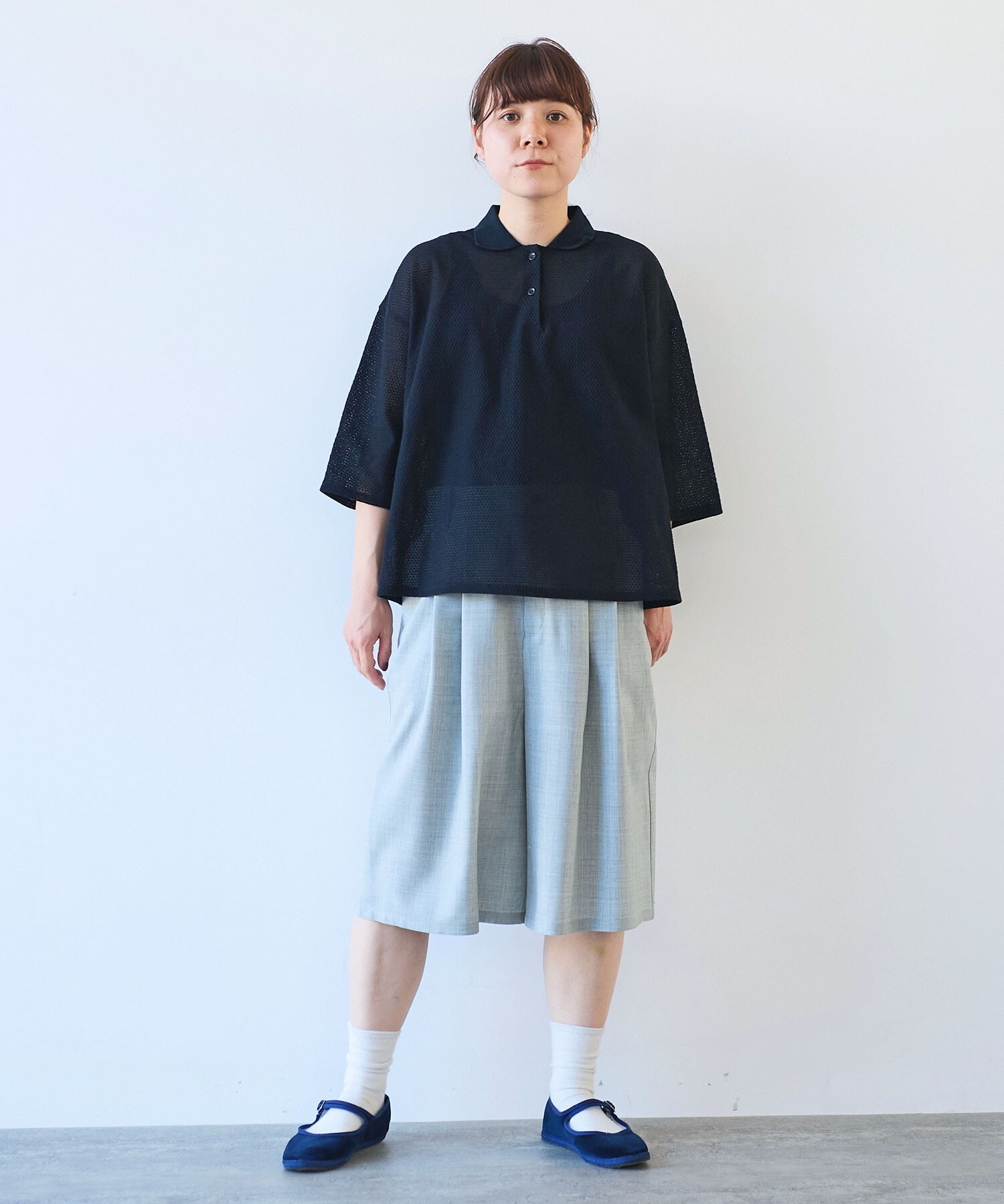 2025春の新作 AMBIDEX ハーフパンツ(F ○ウォッシャブルサマーウール Store パンツ