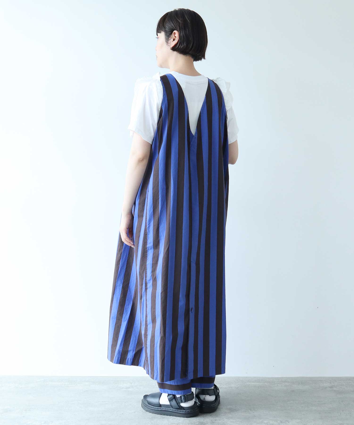 楽天市場】【yuki×for/cコラボ】ドビーストライプ ワンピース