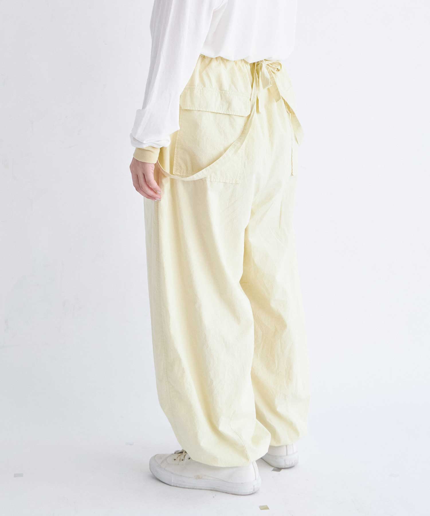 AMBIDEX Store ○ORGANIC LIP-STOP parachute パンツ(F BLACK