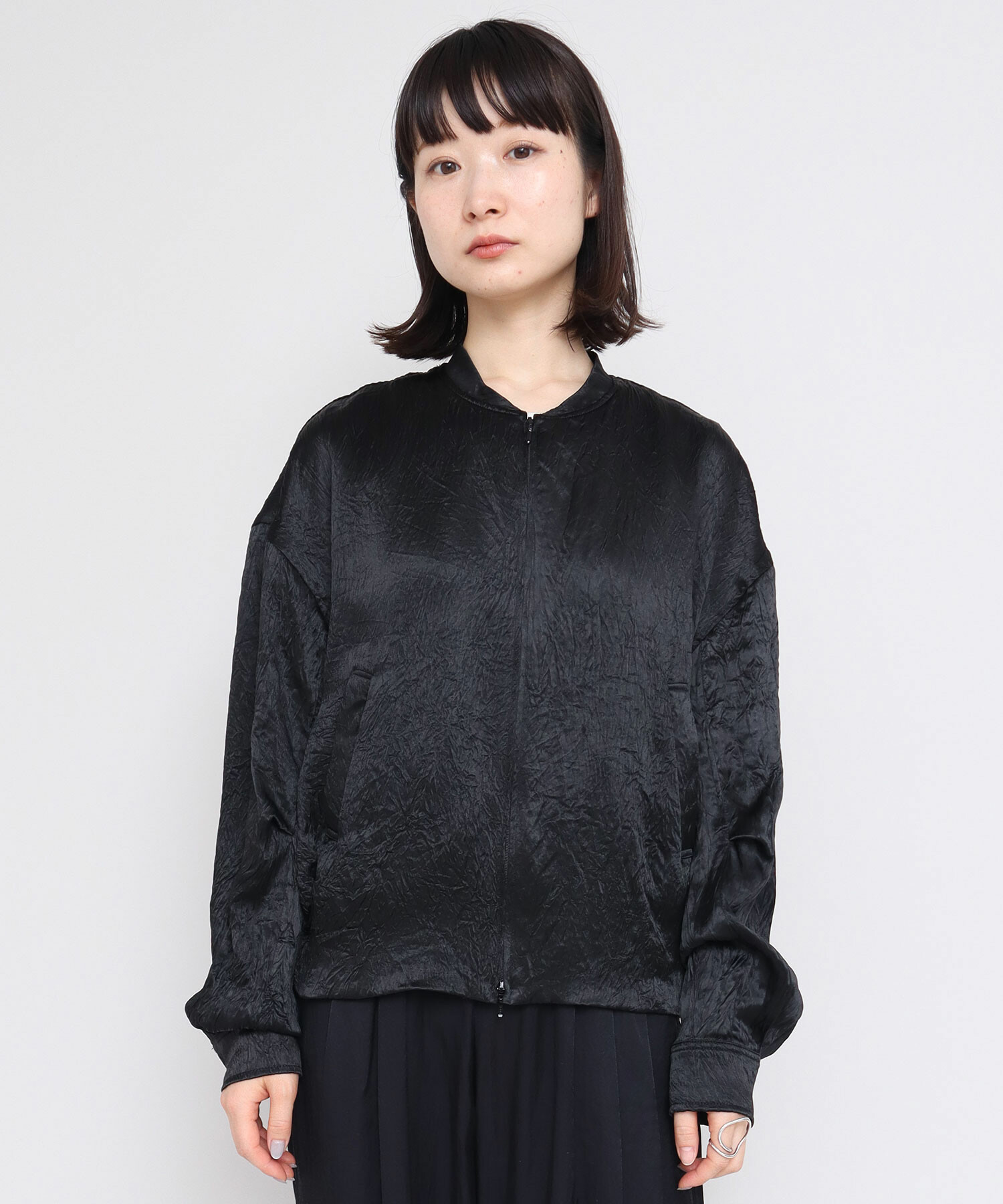 ブルゾン　ブラック STAFF STYLING｜THE SHOP YOHJI YAMAMOTO