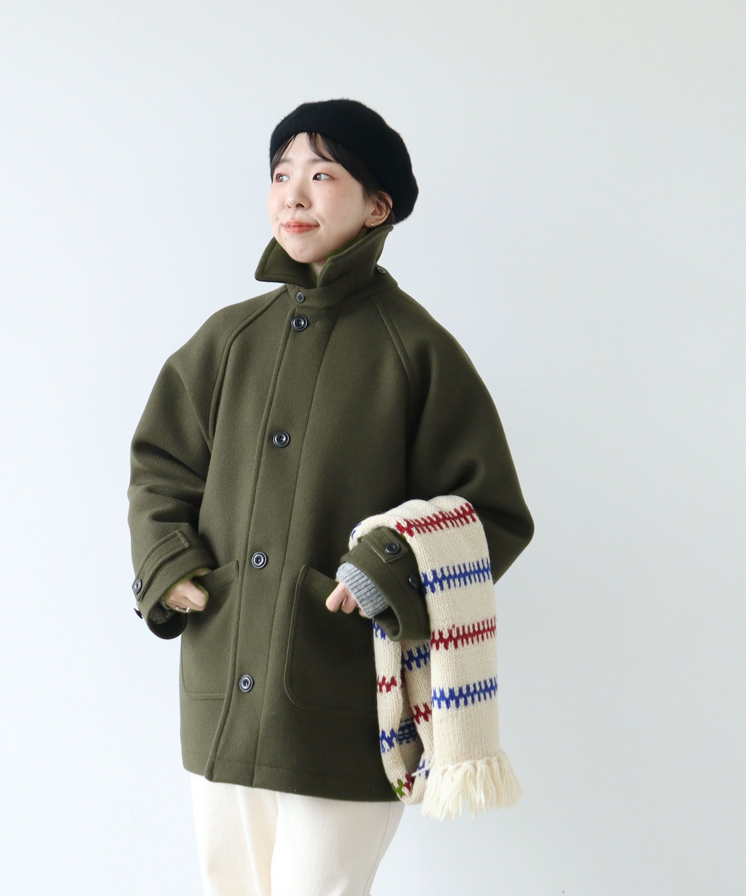 ANDMARY アウター コンビニ 寒冷エリア防寒コート M4067 上 ネイビー| 作業服・作業着