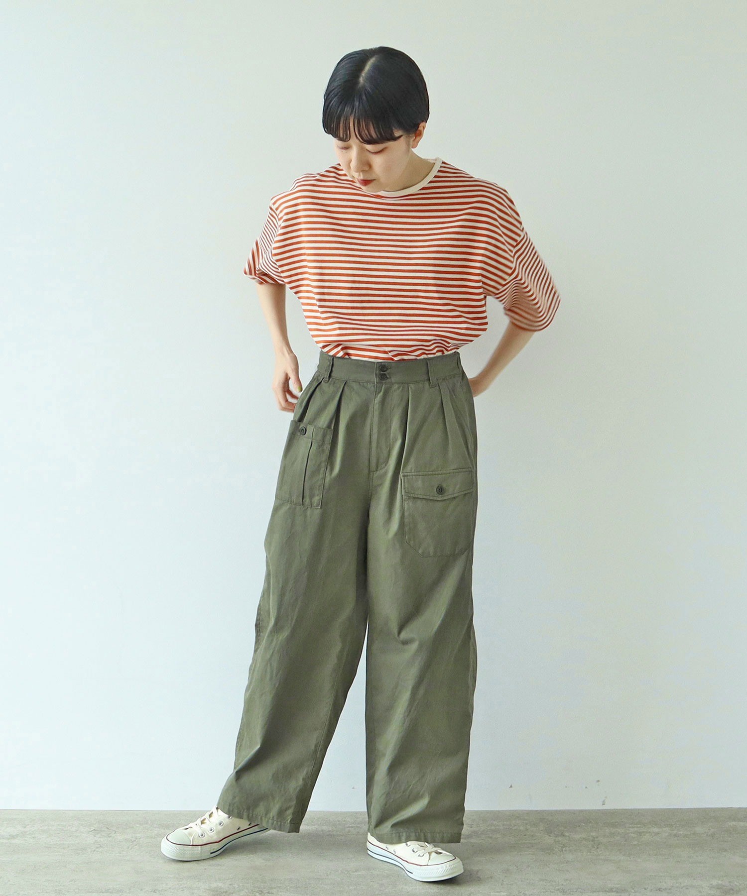 モデル:身長158cm